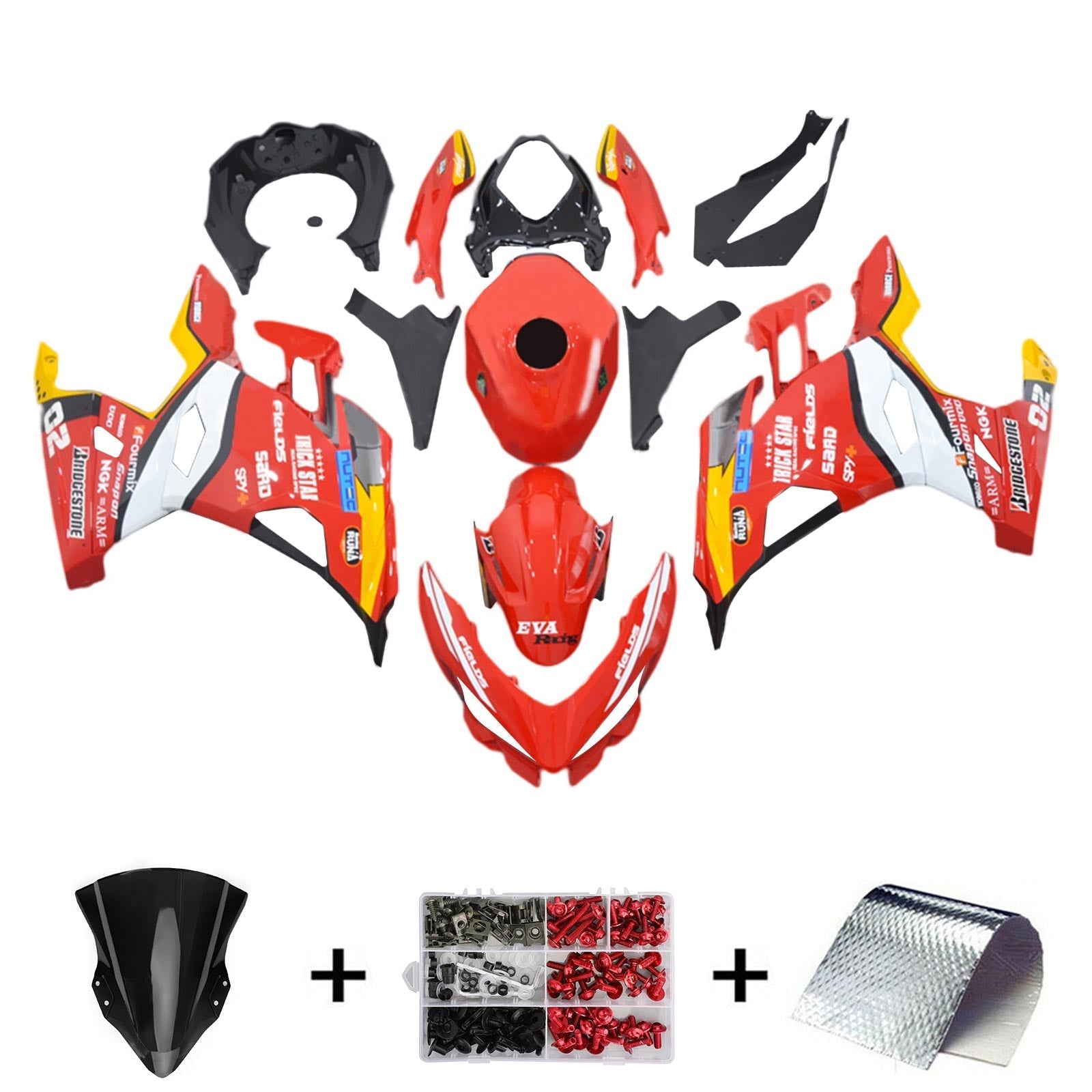 2018-2024 Kawasaki EX400/Ninja400 Fairing Kit