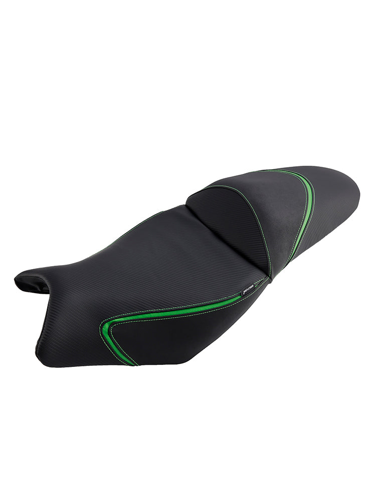2022-2024 Kawasaki Versys650 Complete Cushion Rider Passenger Seat Green