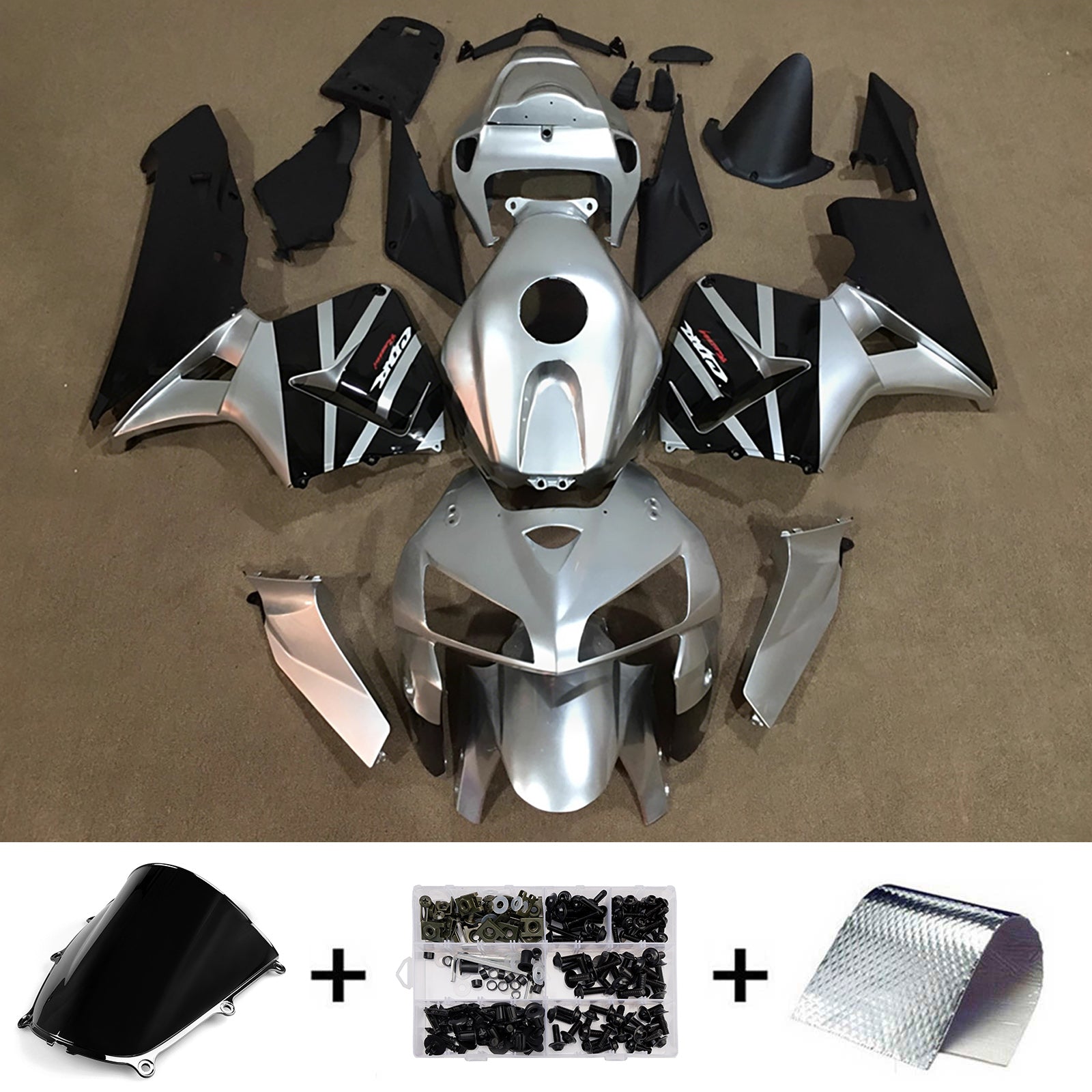 Injection Fairing Kit Bodywork Plastic ABS For Honda CBR600RR 2005-2006 F5