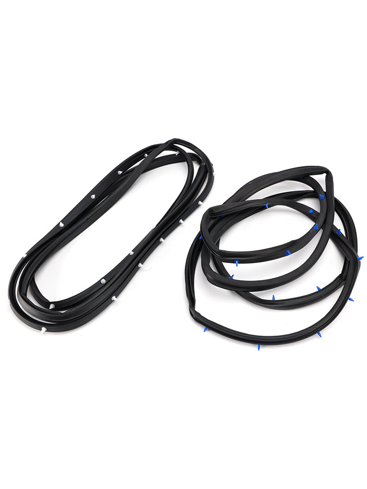 2Pcs Left+Right Front Door Weatherstrip For Toyota Land Cruiser 70 Series 67861-60020