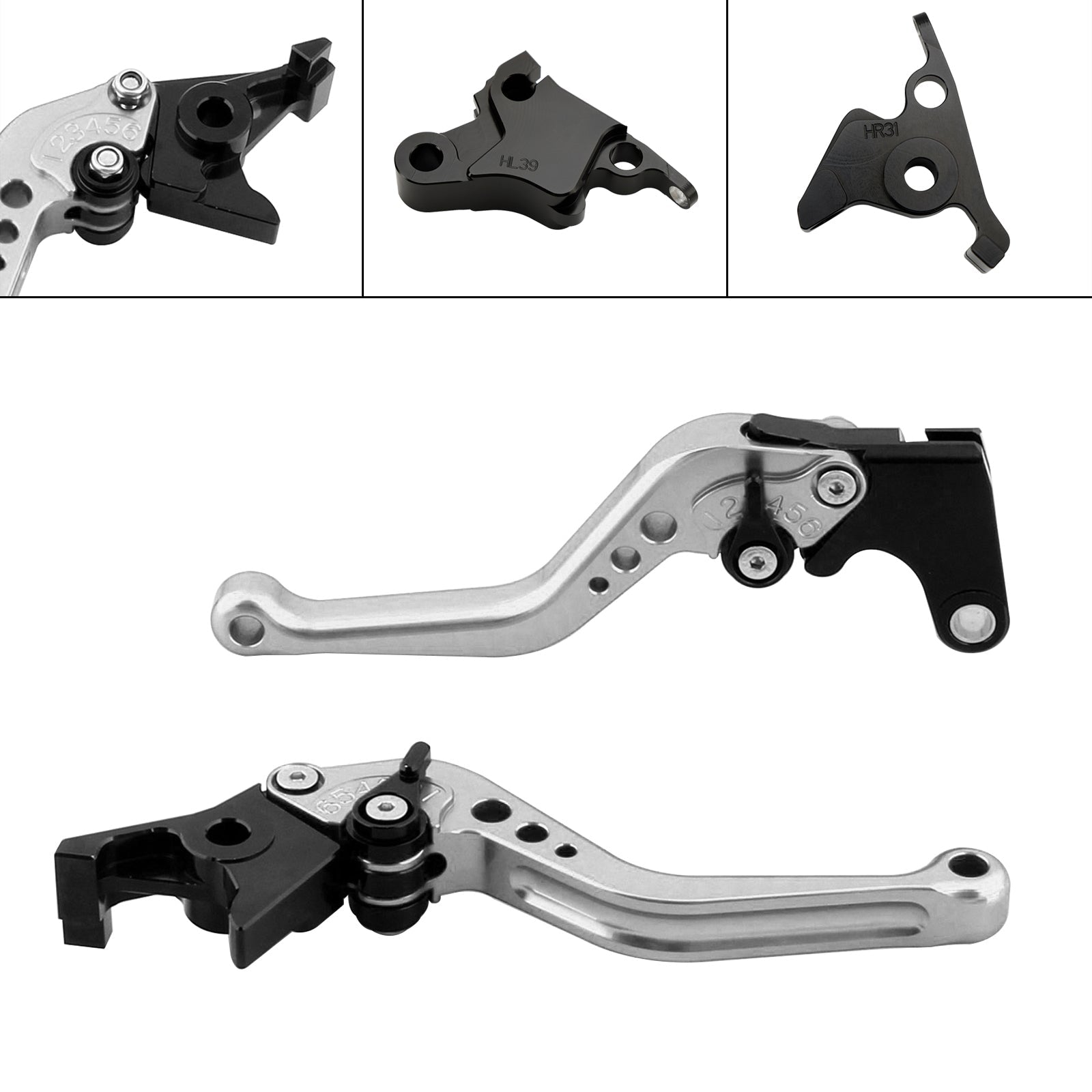 NEW Short Clutch Brake Lever fit for CFMOTO 450SS 450SR 21-23 450NK 23-24