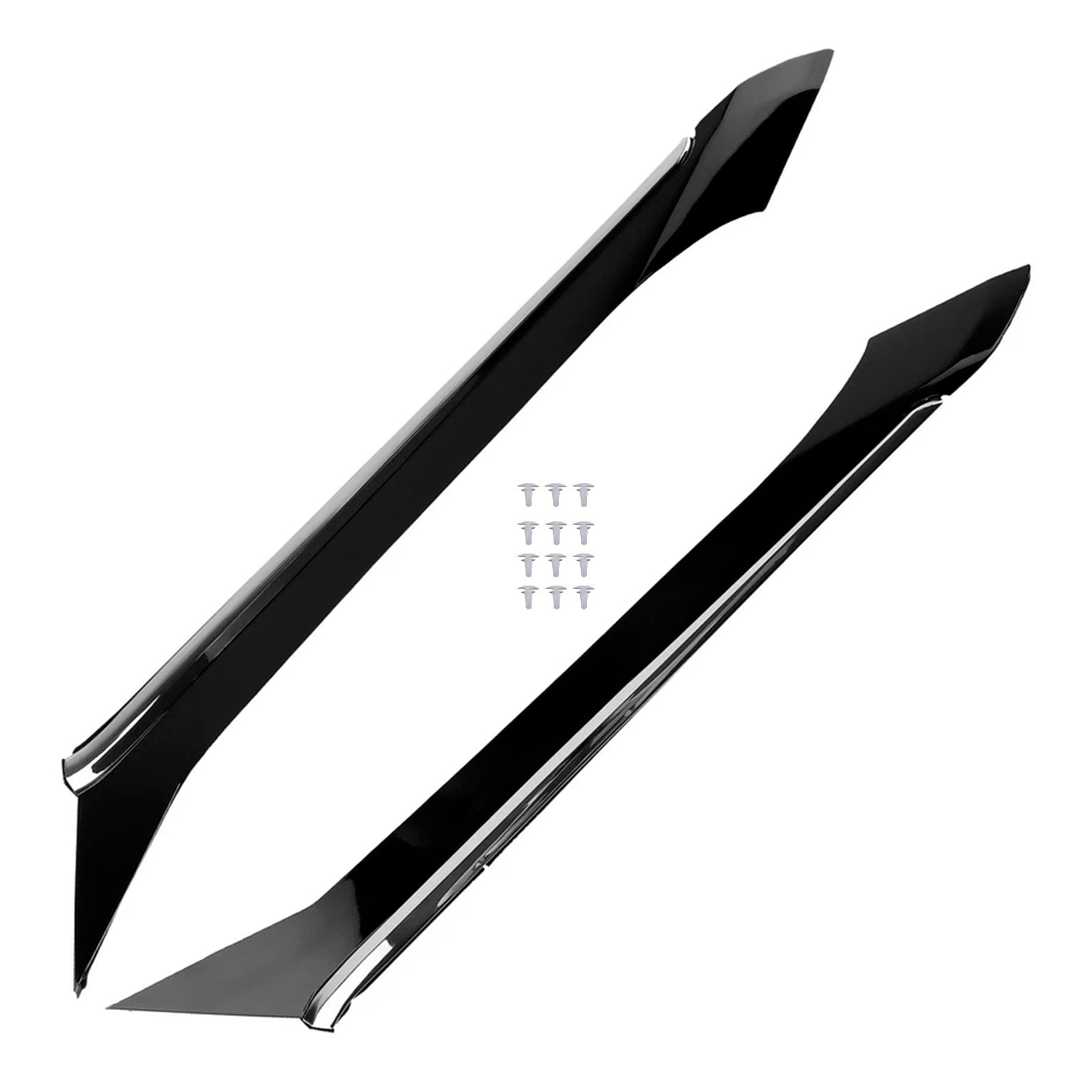 2016-2021 Nissan Maxima 2x Rear Body Molding Pillar Trim