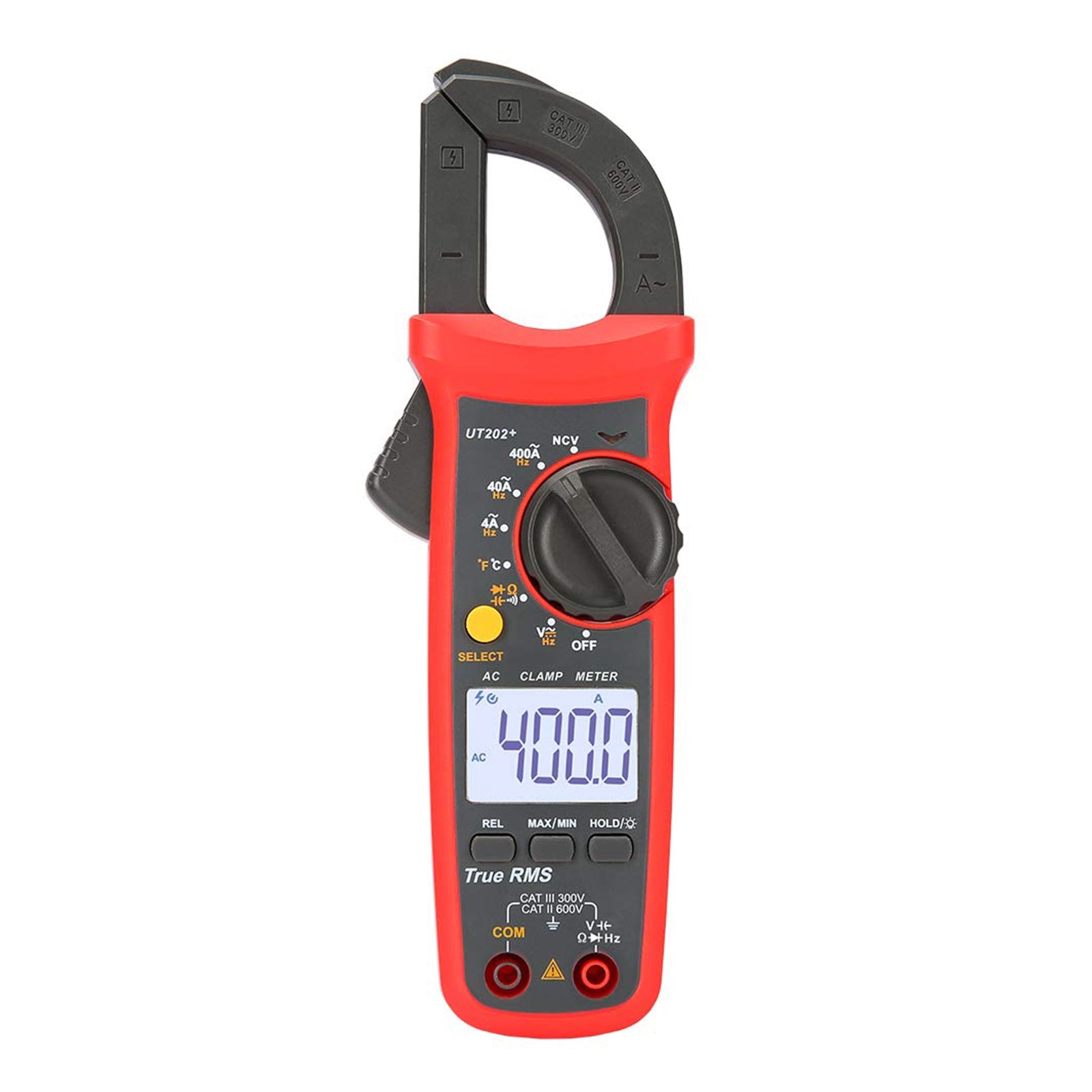 UT202+ Portable Multimeter Automatic Range True RMS Clamp Meter With LCD Display