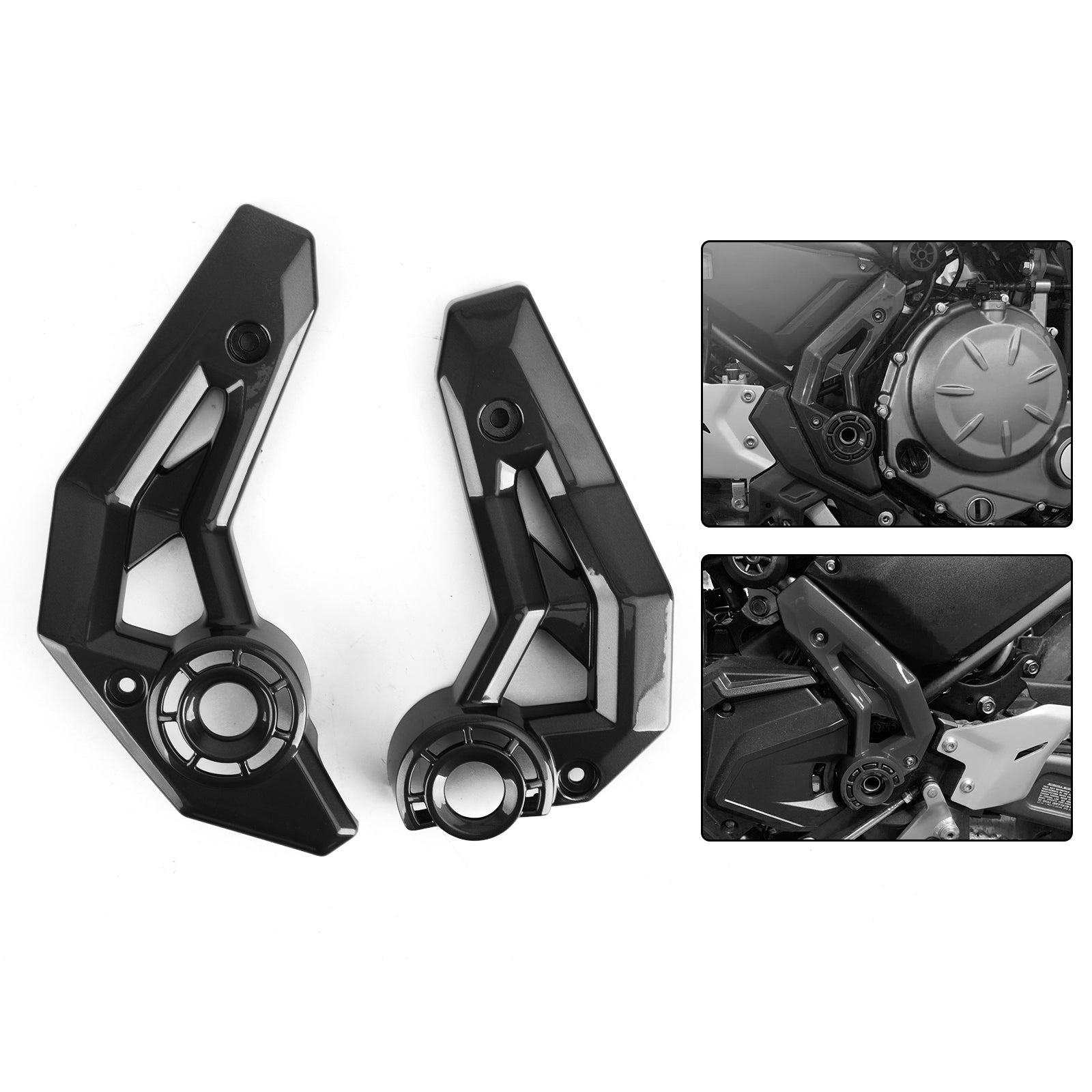2017-2020 Kawasaki Z650 Ninja 650 Motorcycle Frame Side Cover Guard Fairing Generic