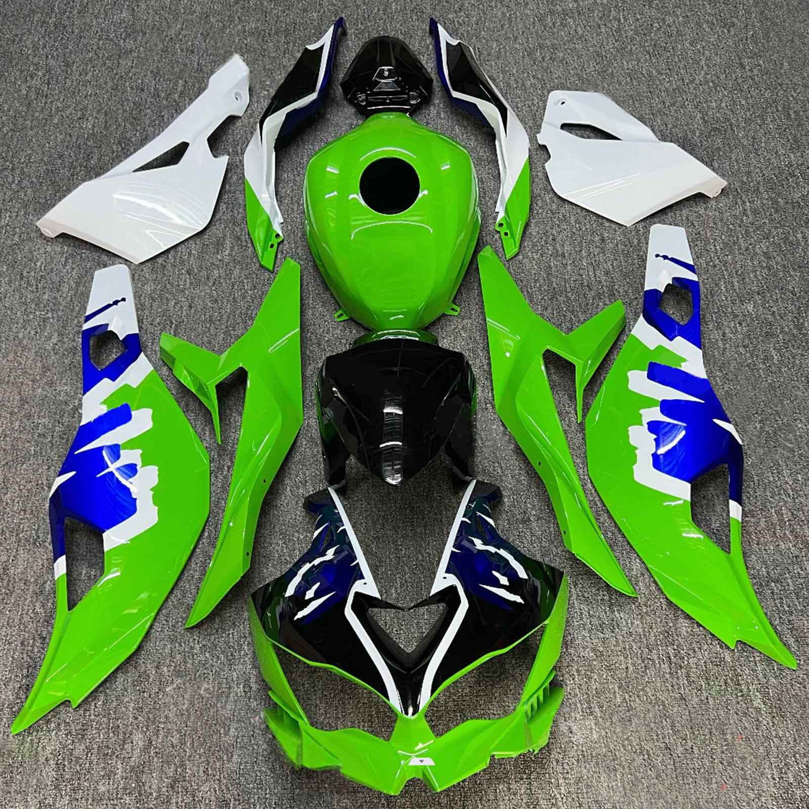 2019-2025 Kawasaki Ninja ZX-25R Amotopart Injection Fairing Kit Bodywork ABS #104