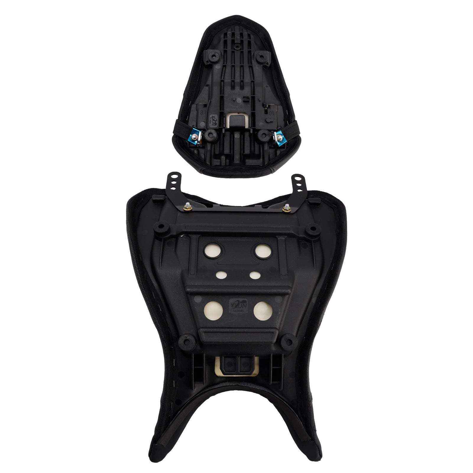 2025- For Yamaha Yzf-R3 2025- Mt-03 Driver&Passenger Seat Rear Cushion Black