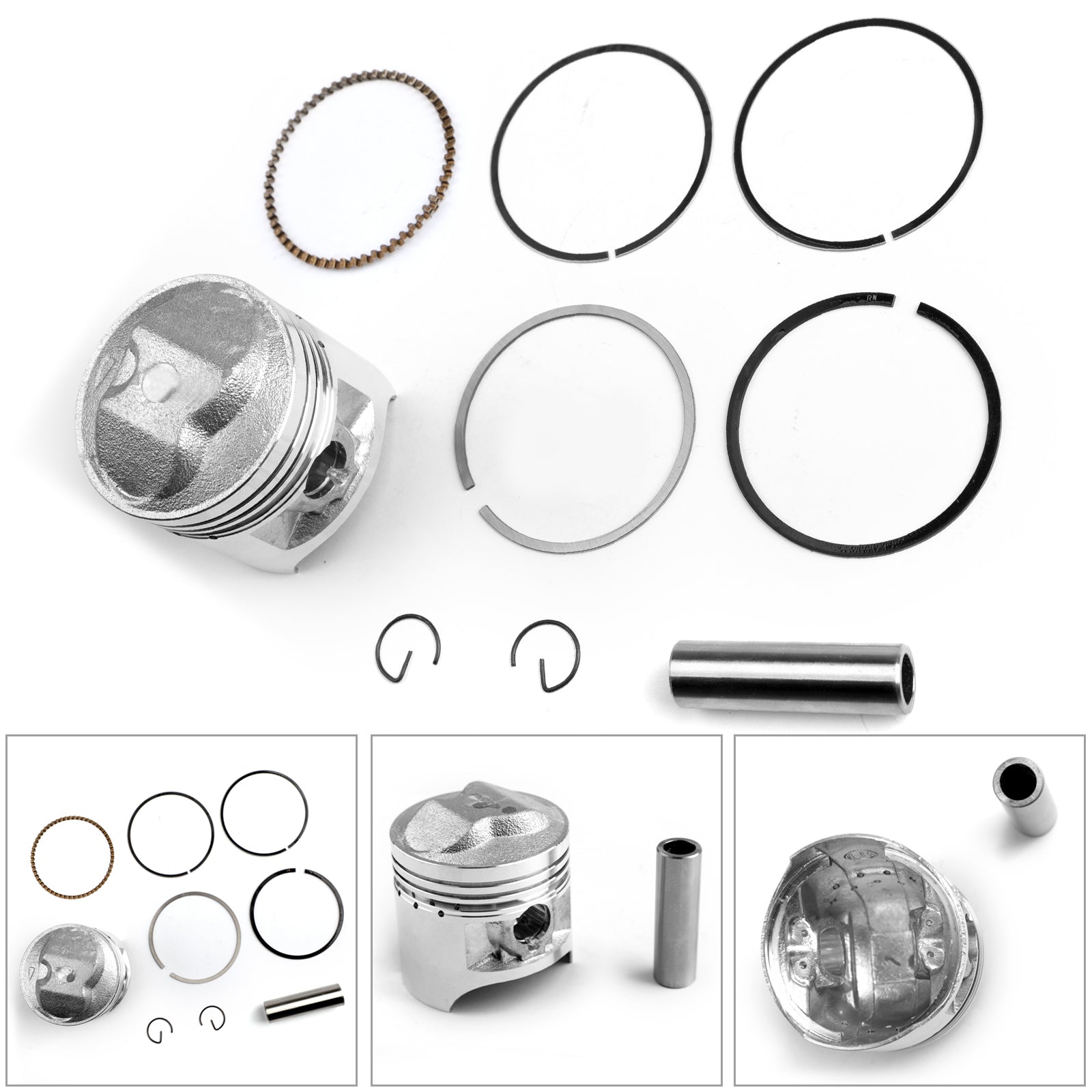 Piston Pin Ring Kit For Suzuki GS125 DF125 DR125S/SE GN125 TU125 GZ125 1982-2017