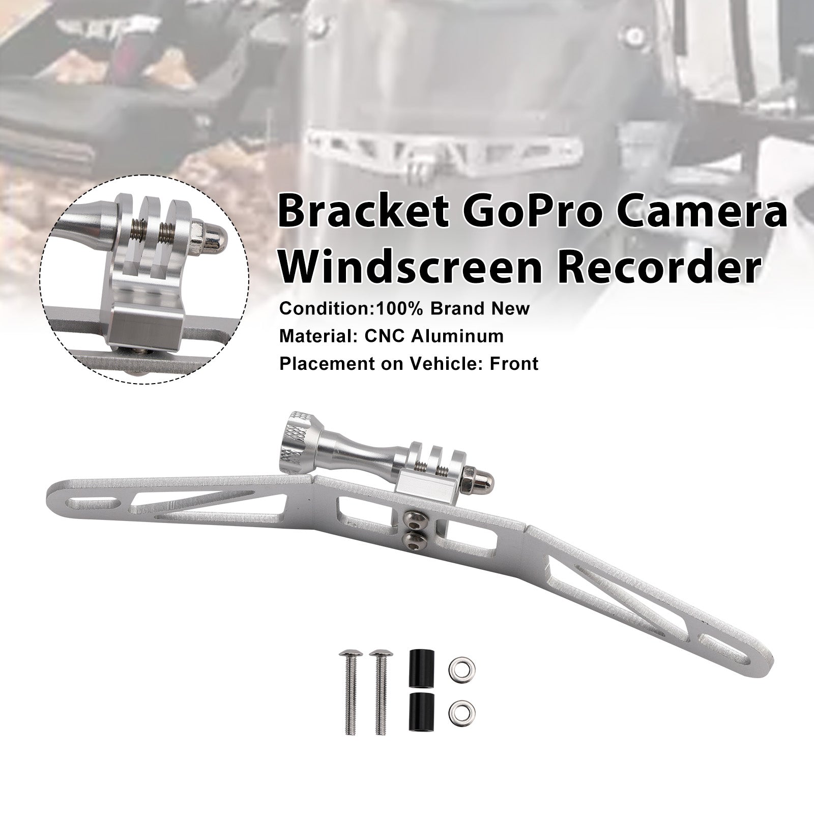 Bracket GoPro Camera Windscreen For BMW R1300GS S1000XR F900XR F850GS