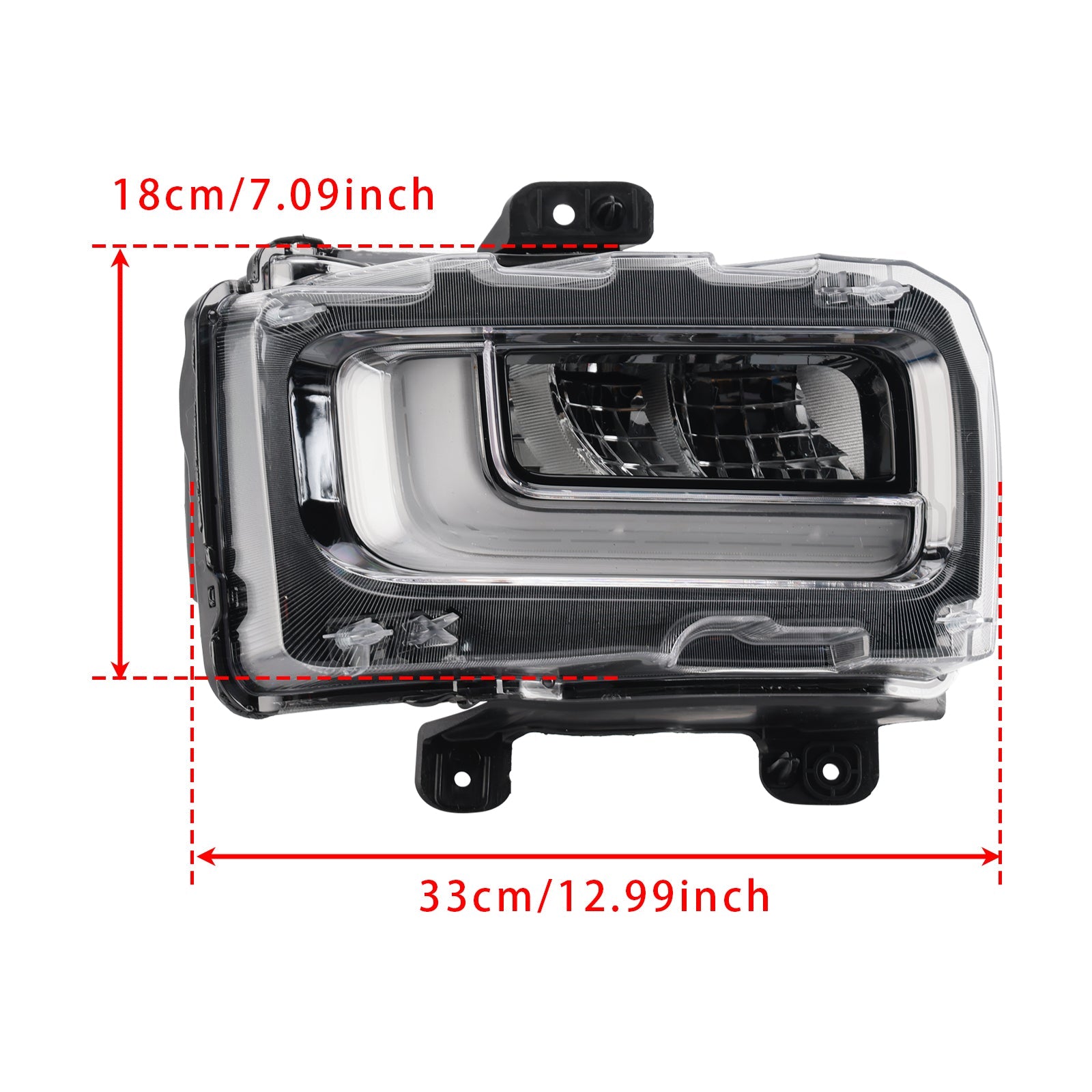 2024-2025 Ford F150 Right LED Front Fog Light Lamp RL3415A254AB RL3Z-15200-A