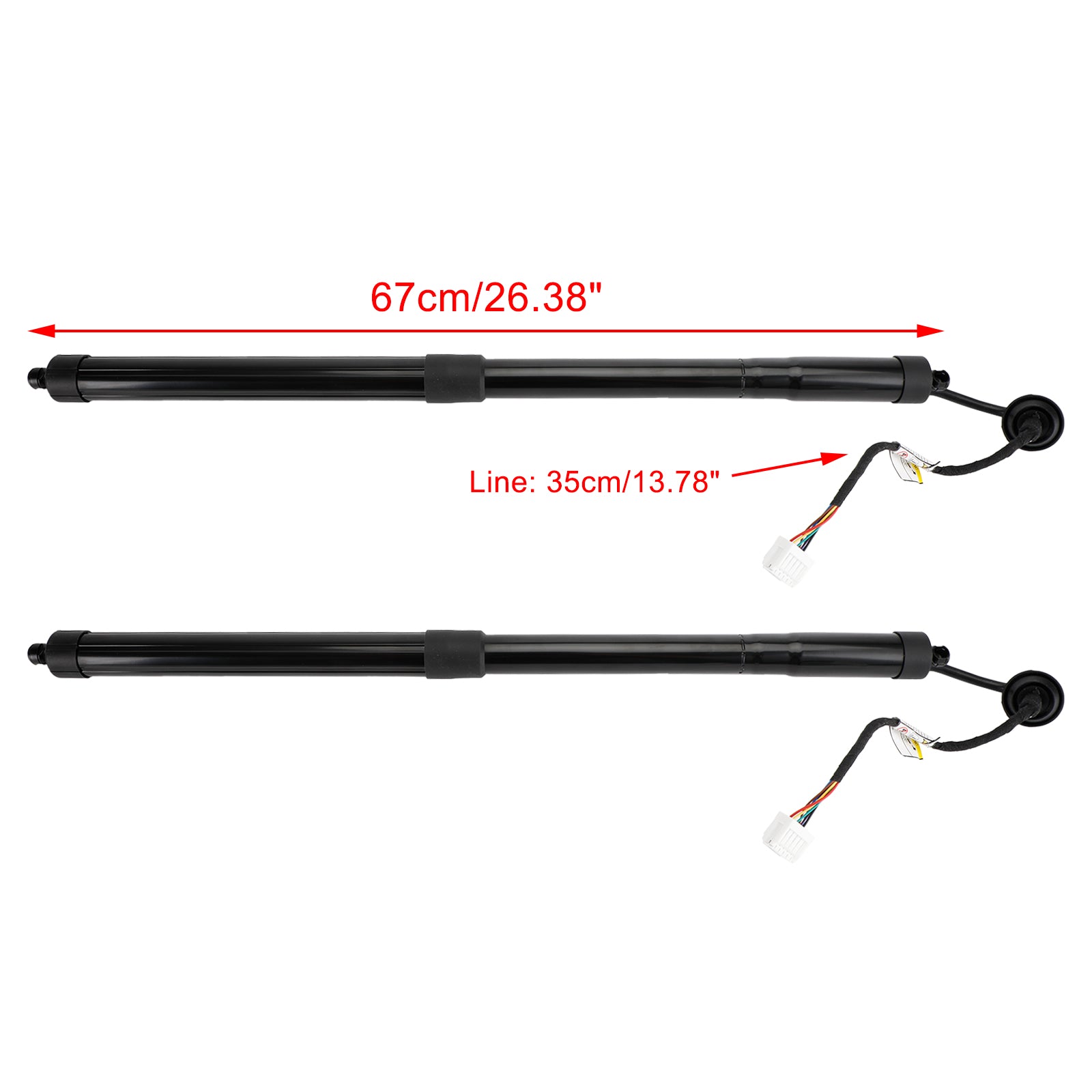 2017-2019 Nissan Rogue SV Hybrid Sport Utility 4-Door 2.0L 2PCS Electric Tailgate Struts 905614BA4A 971827851