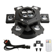10 LED RGBW Moving Head Strobe Light DJ Party Lights Stage Laser Beam DMX Disco