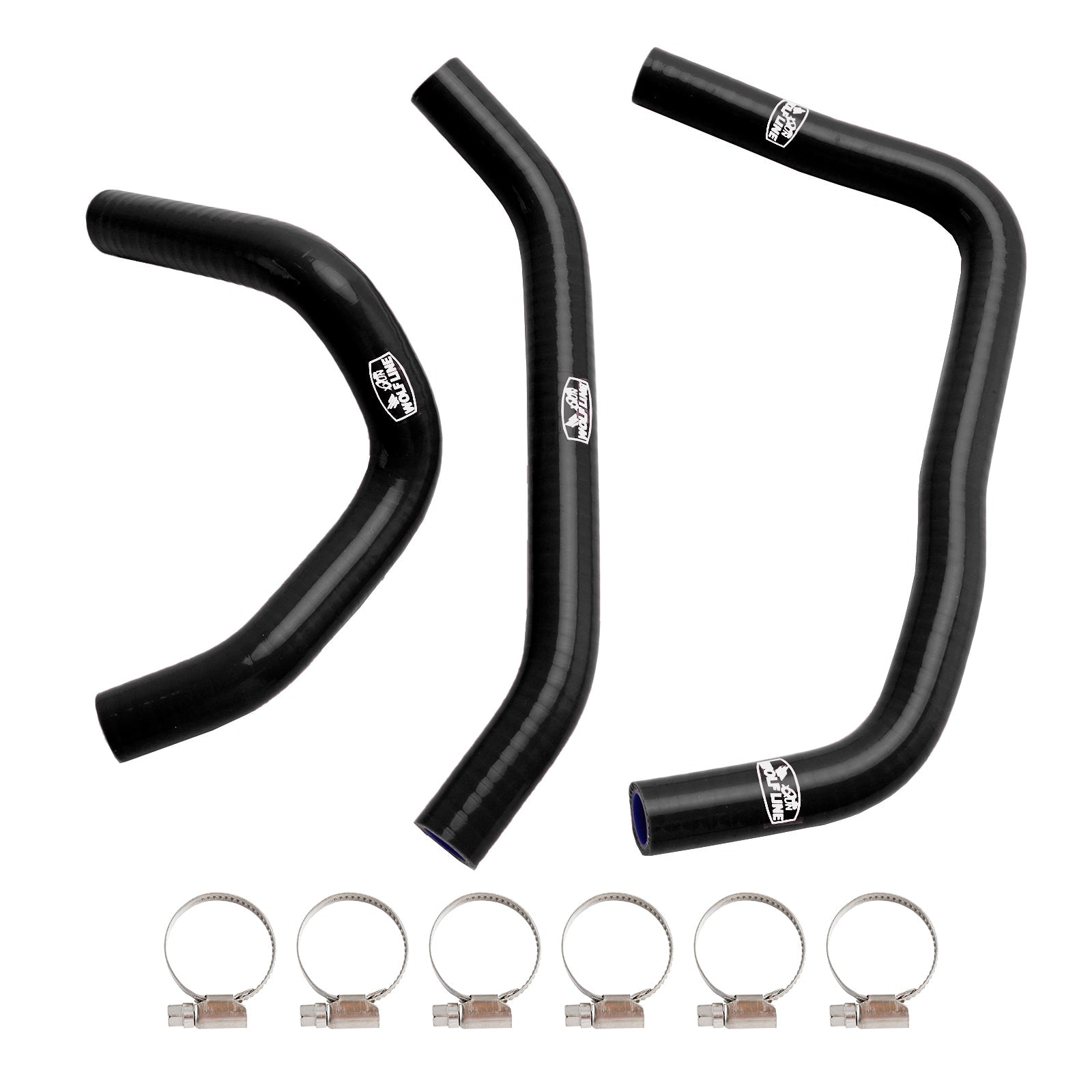 2023-2024 Kawasaki ZX4R ZX-4RR Silicone Radiator coolant Hose kit