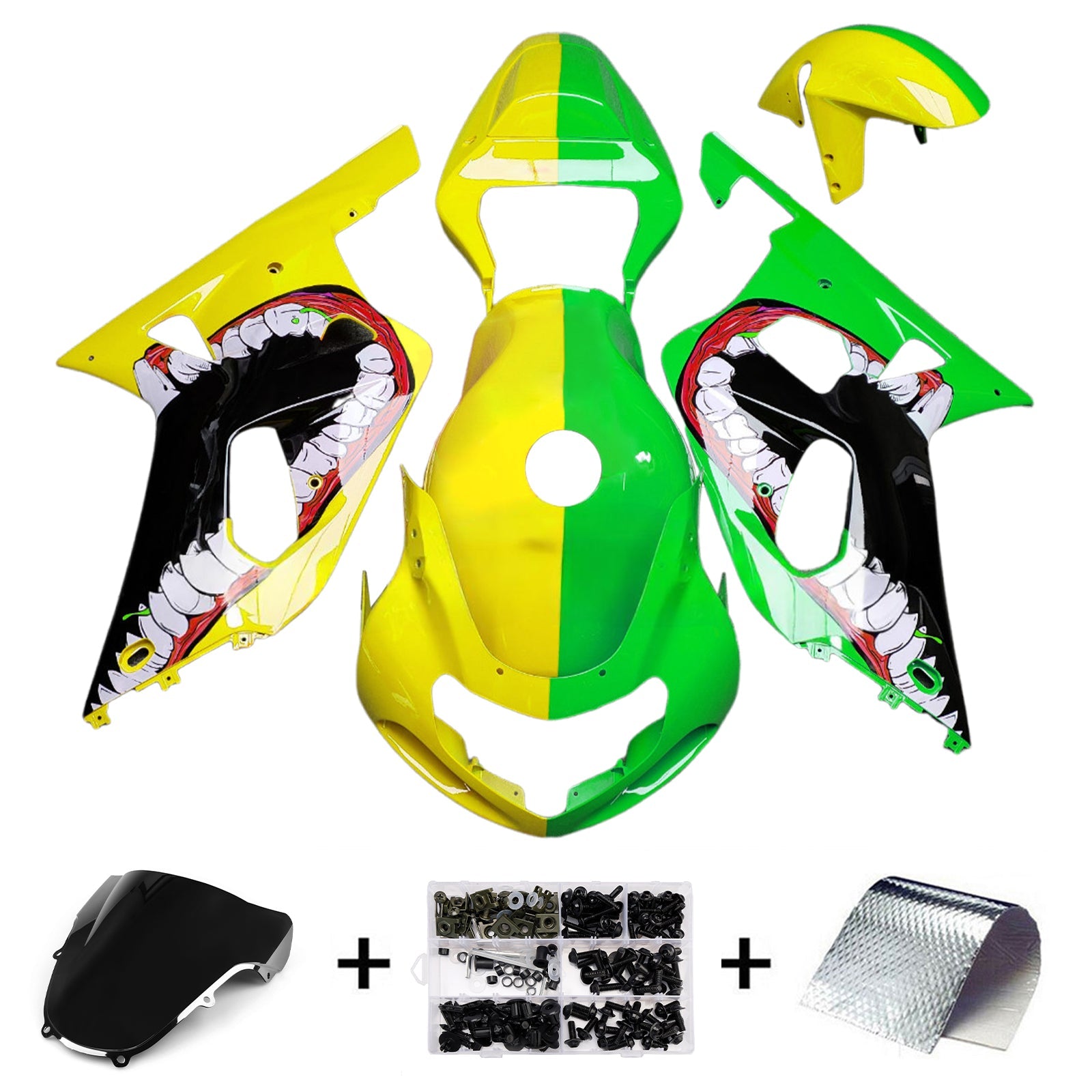 Injection Fairing Kit Bodywork For Suzuki GSXR600 2001-2003 GSXR750 2000-2003 K1