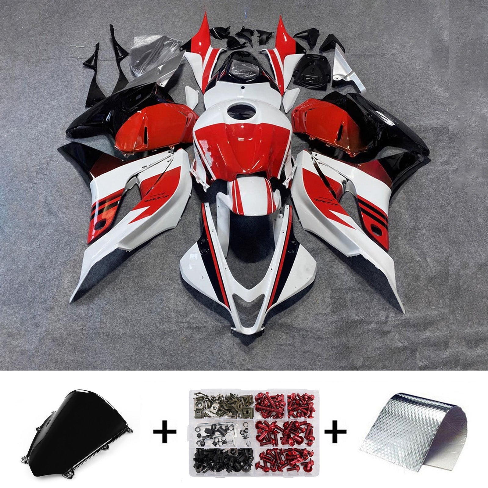 Injection Fairing Kit Bodywork Plastic ABS For Honda CBR600RR 2009-2012 F5