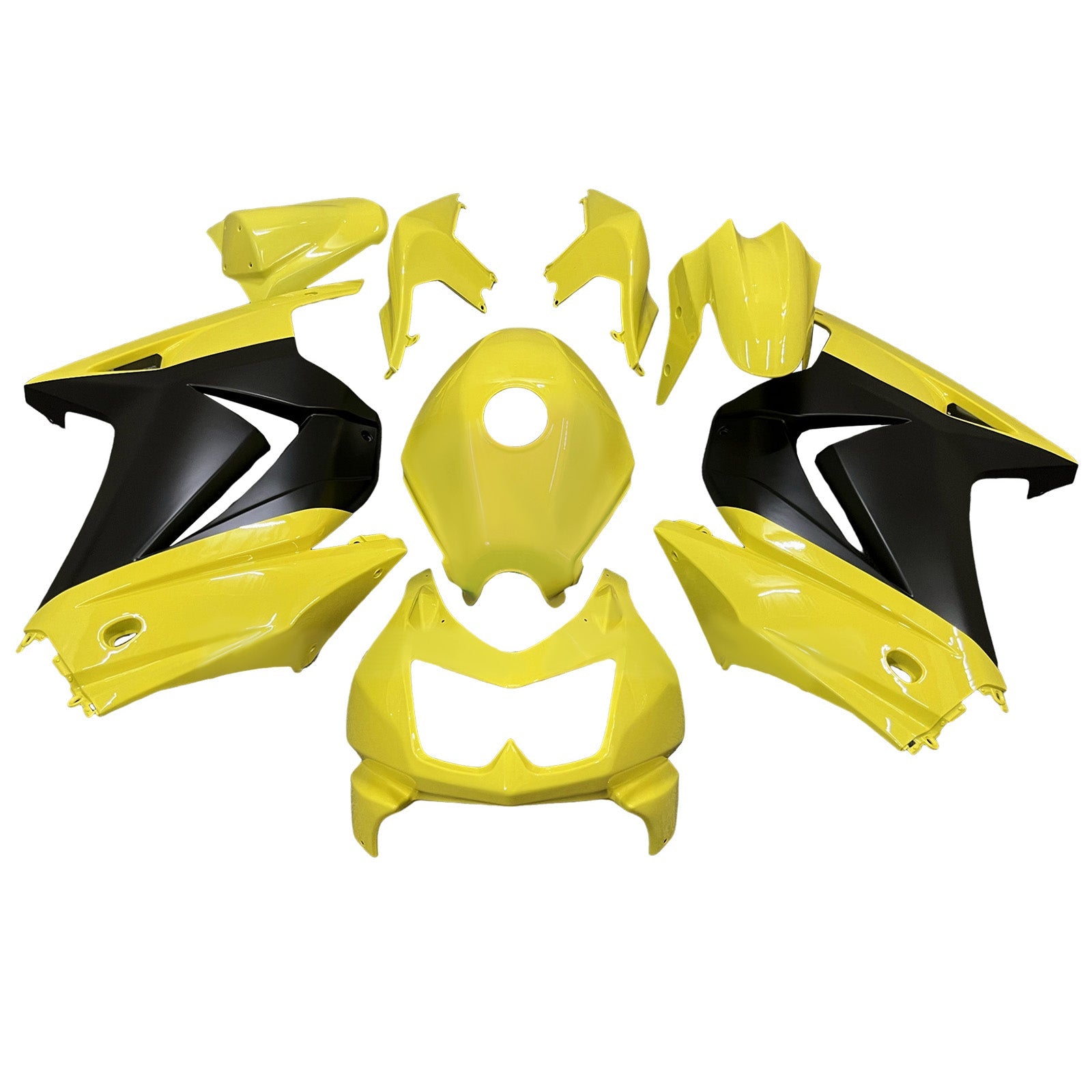 Injection Fairing Kit Bodywork Plastic ABS fit For Kawasaki EX250 Ninja250R 2008-2012