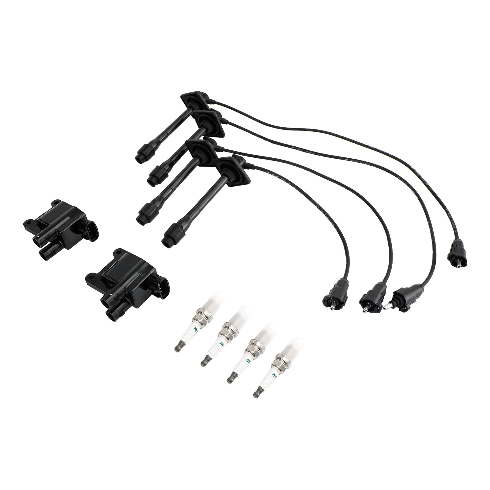 1997-2001 Toyota Camry RAV4 2.2L L4 Ignition Coil+Wire+Spark Plug Kit UF180 7805-3109-7808-3168A 90080-91110