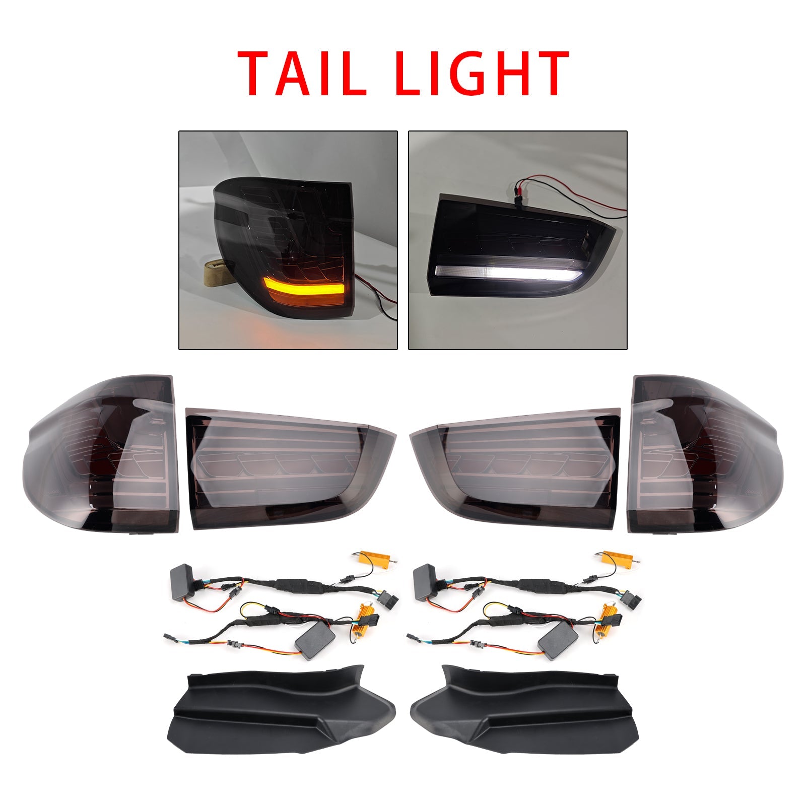 2014-2018 BMW X5 F15 Left+Right LED Tail Light Brake Lamp