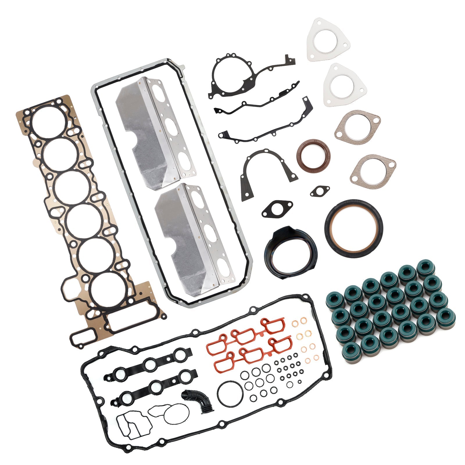 2001-2002 For BMW Z3 (E36) 2.5L 152Cid L6 Dohc M54 Full Engine Head Gasket Set 11611436631