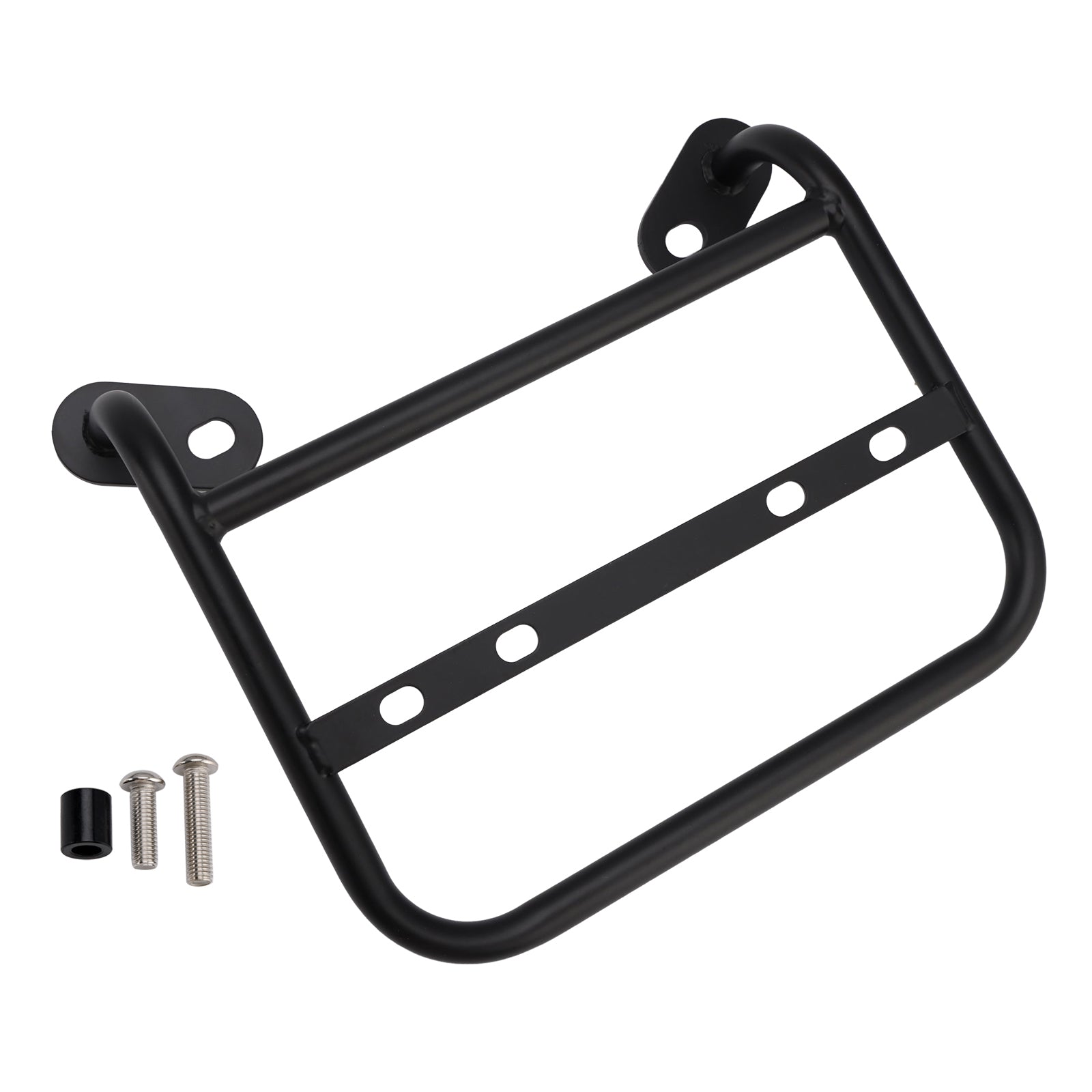 2024-2025 BMW R12 Saddlebag Support Mounting Bracket Racks Black Steel Left+ Right