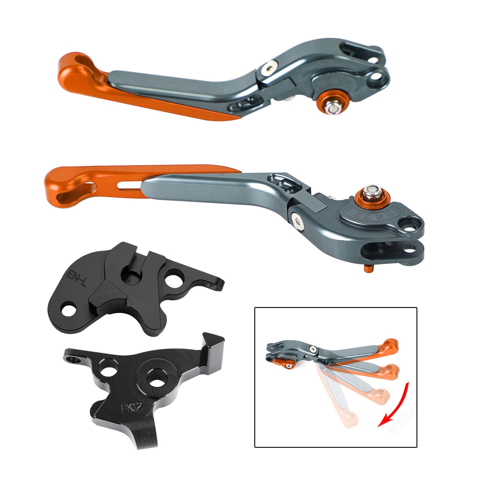 Adjustable Clutch Brake Lever fit for CFMOTO 250NK ABS 150NK 2019-2021