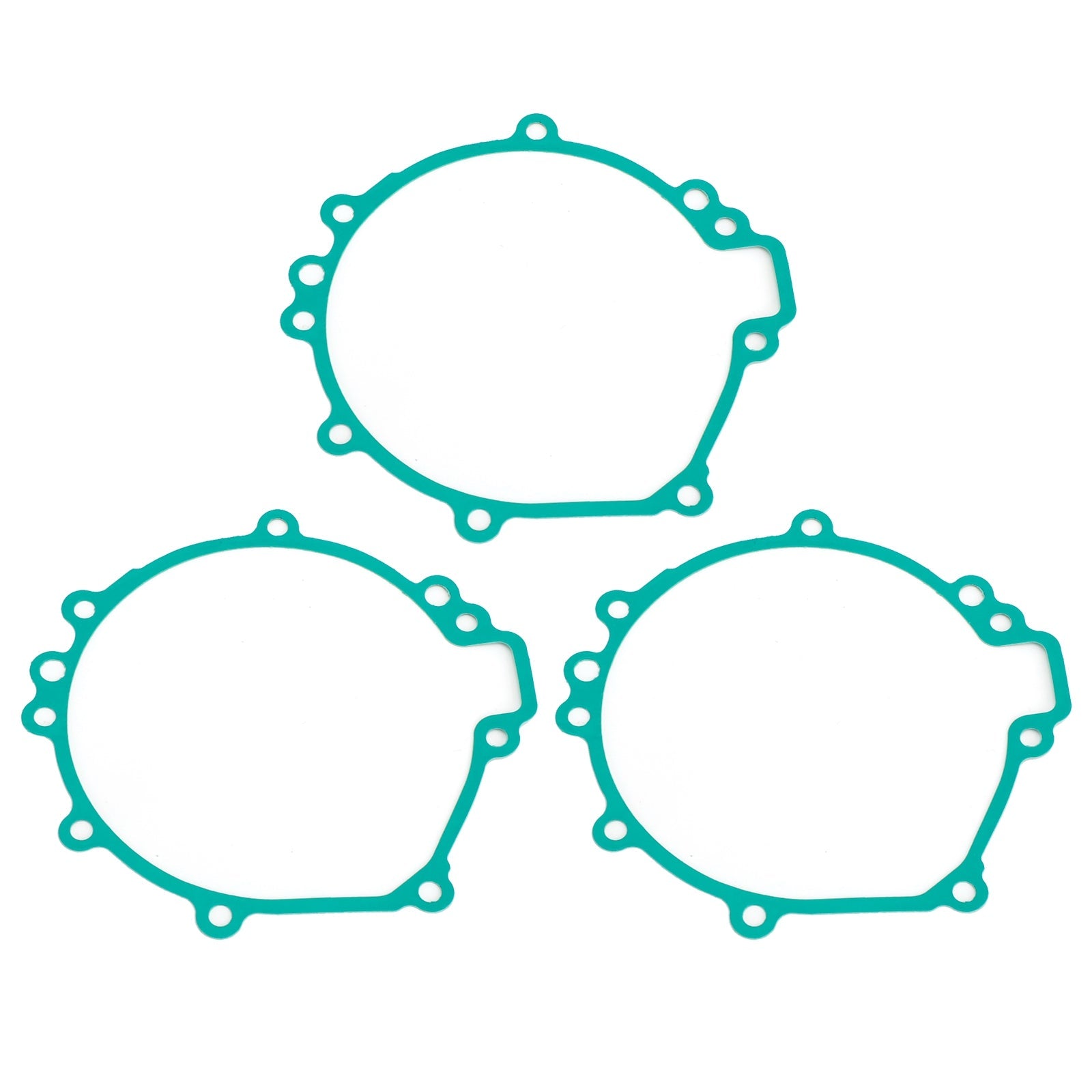 3X ALTERNATOR COVER GASKET FOR KAWASAKI ZX-10R NINJA ZX10R 2006-2010 11061-0179