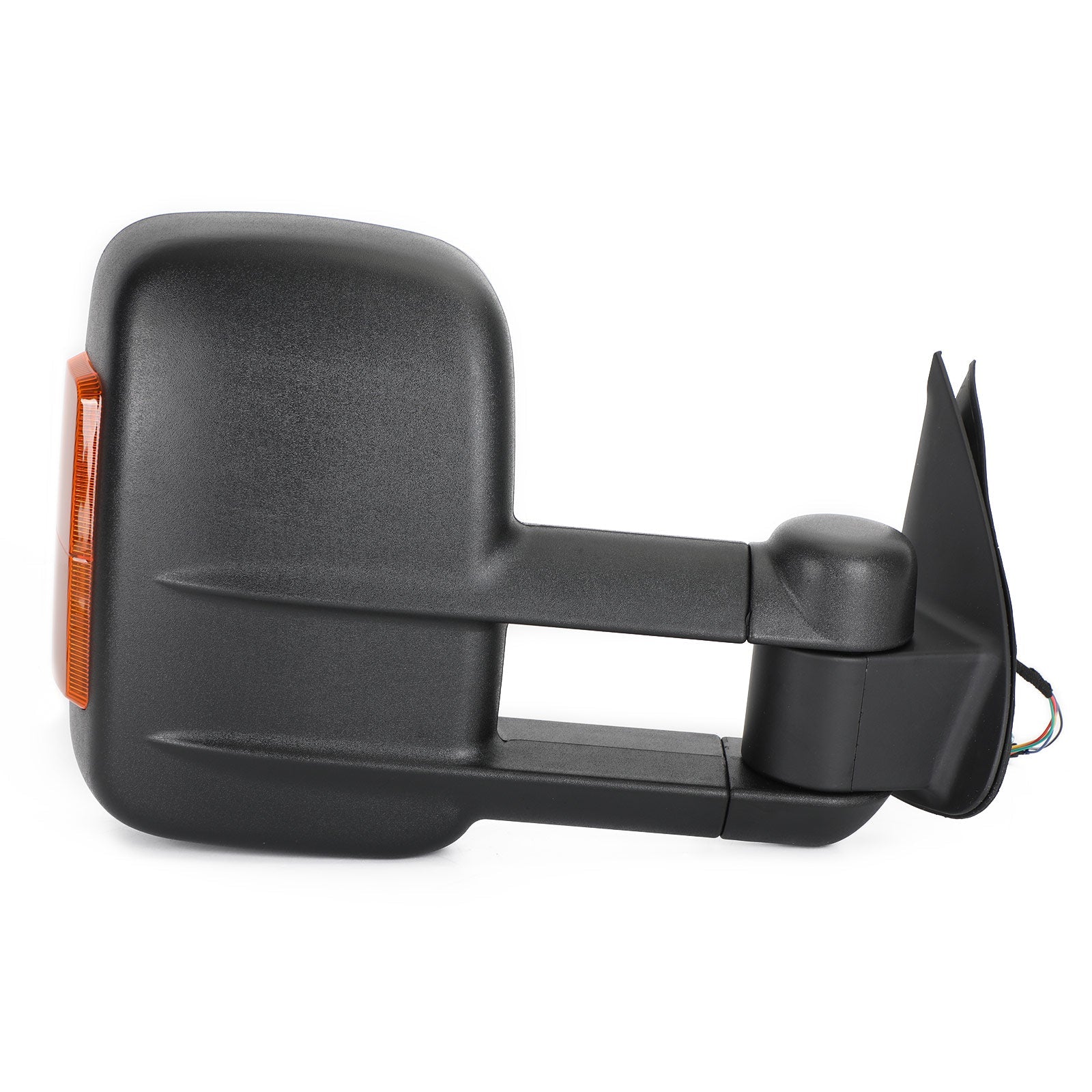 2005-2011 Toyota Hilux Pair of Electric Extendable Towing Mirrors Black