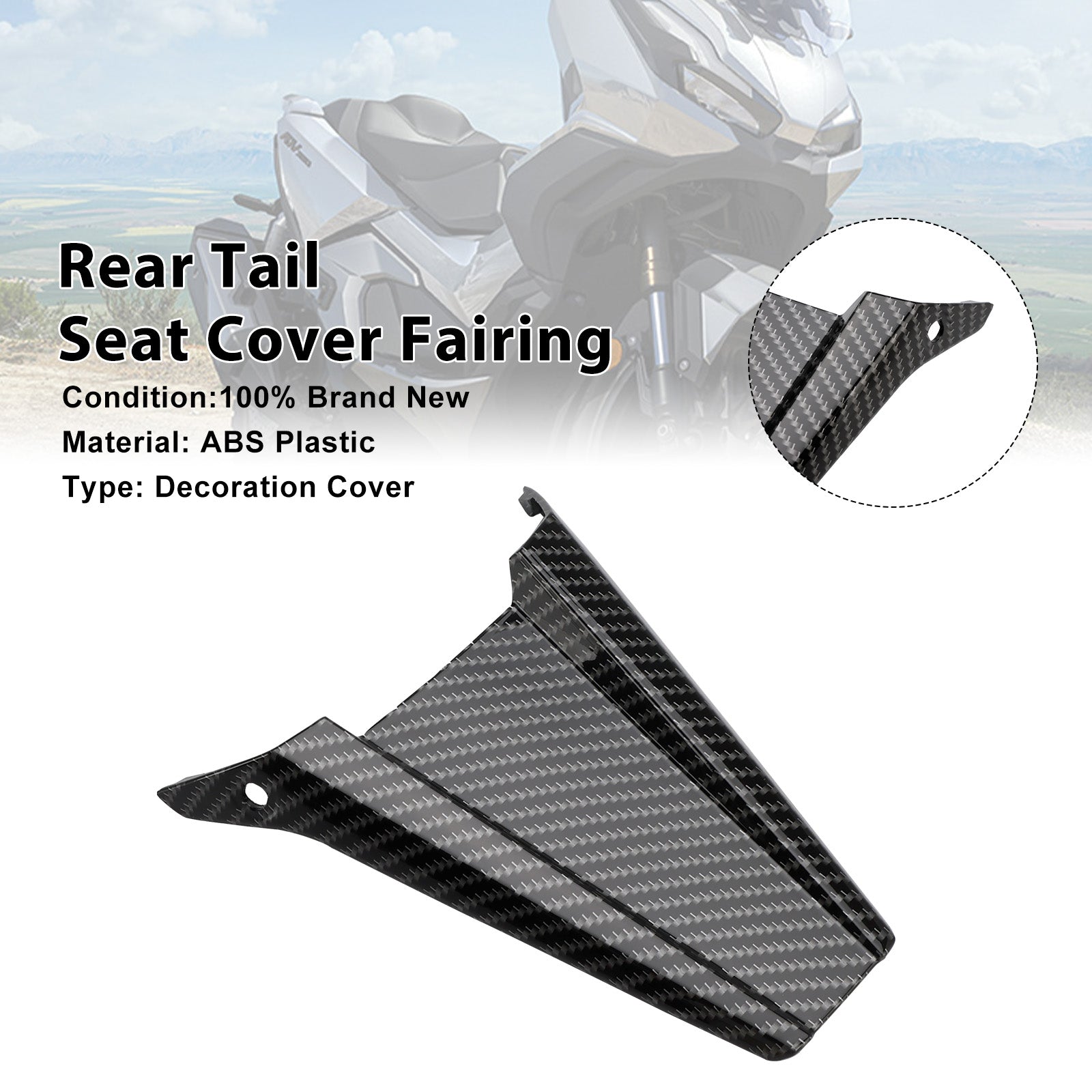 2022-2025 Honda ADV350 Rear Tail Seat Cover Fairing
