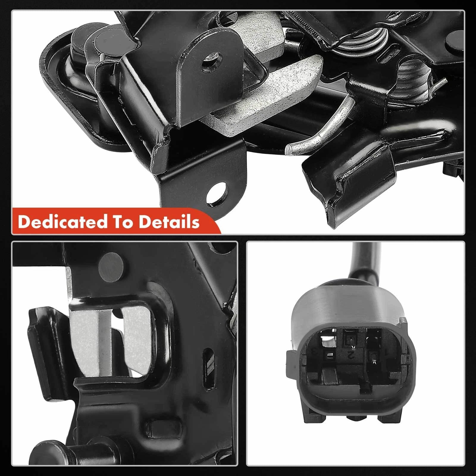 Left Hood Latch Lock 51237206453 For BMW 528 535 640 650 740 M5 M6 09-16