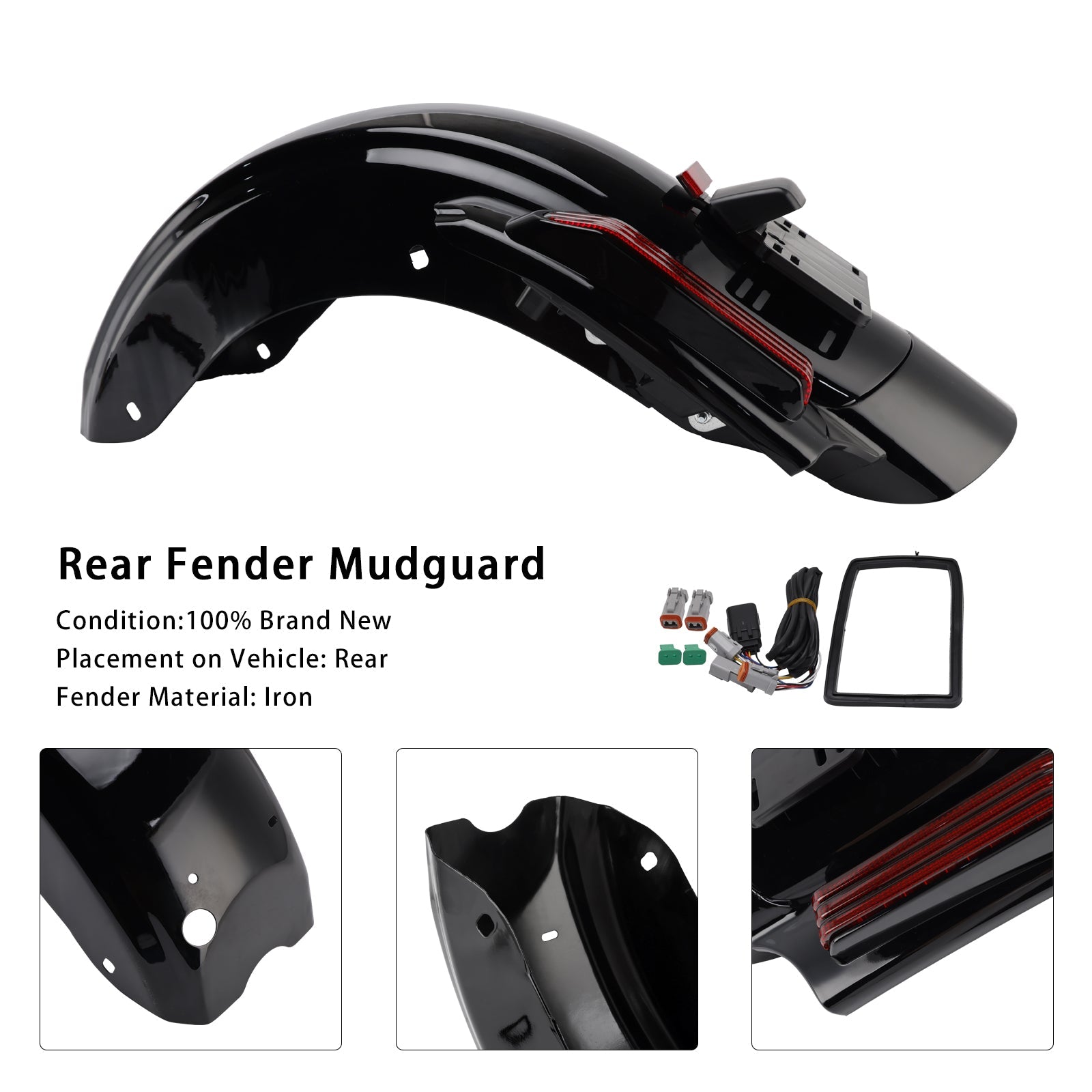 2023-2025 Harley Touring CVO Road Glide FLTRXSE FLTRXSTSE Rear Fender System