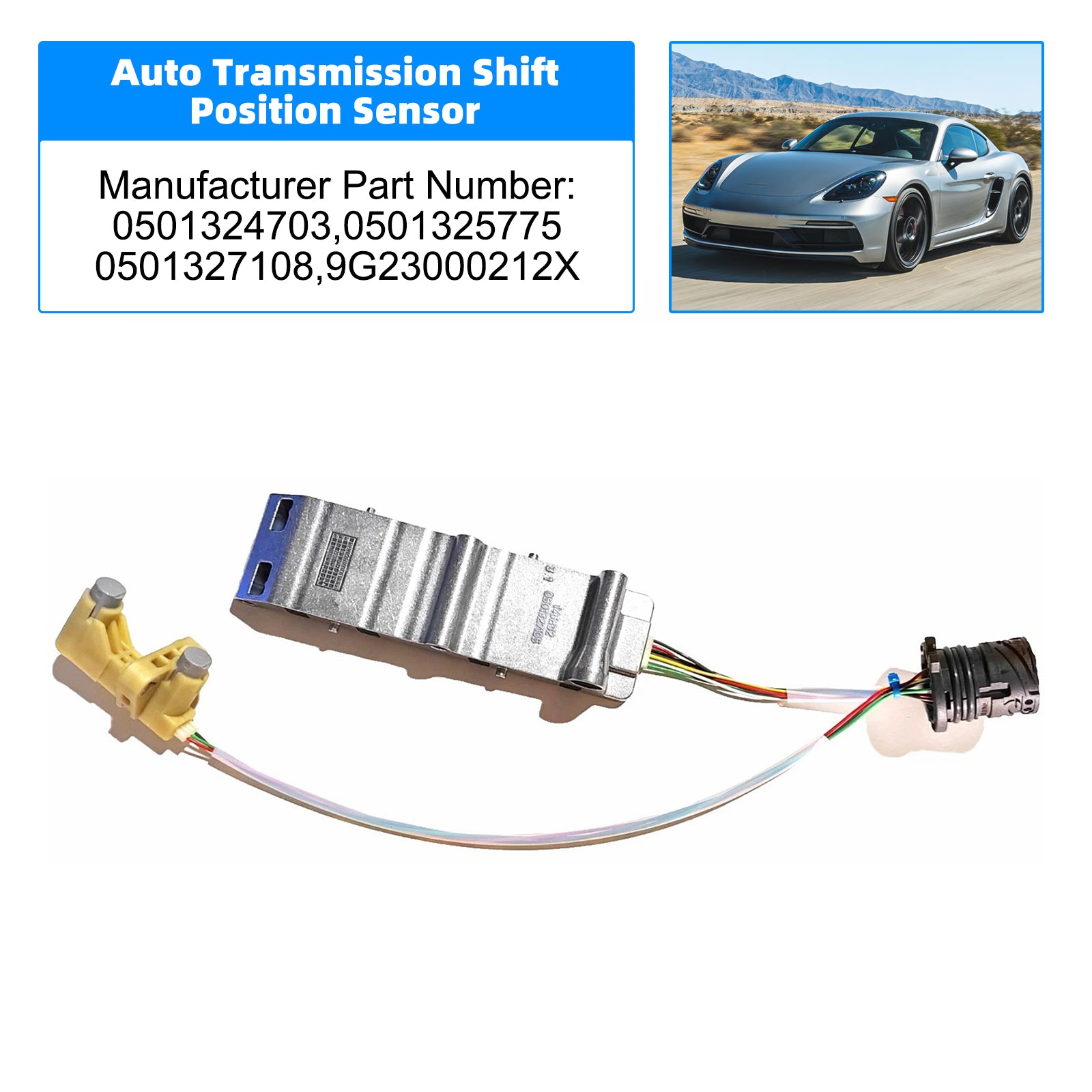 0501325775 Auto Transmission Shift Position Sensor For Porsche 718 911 991 997