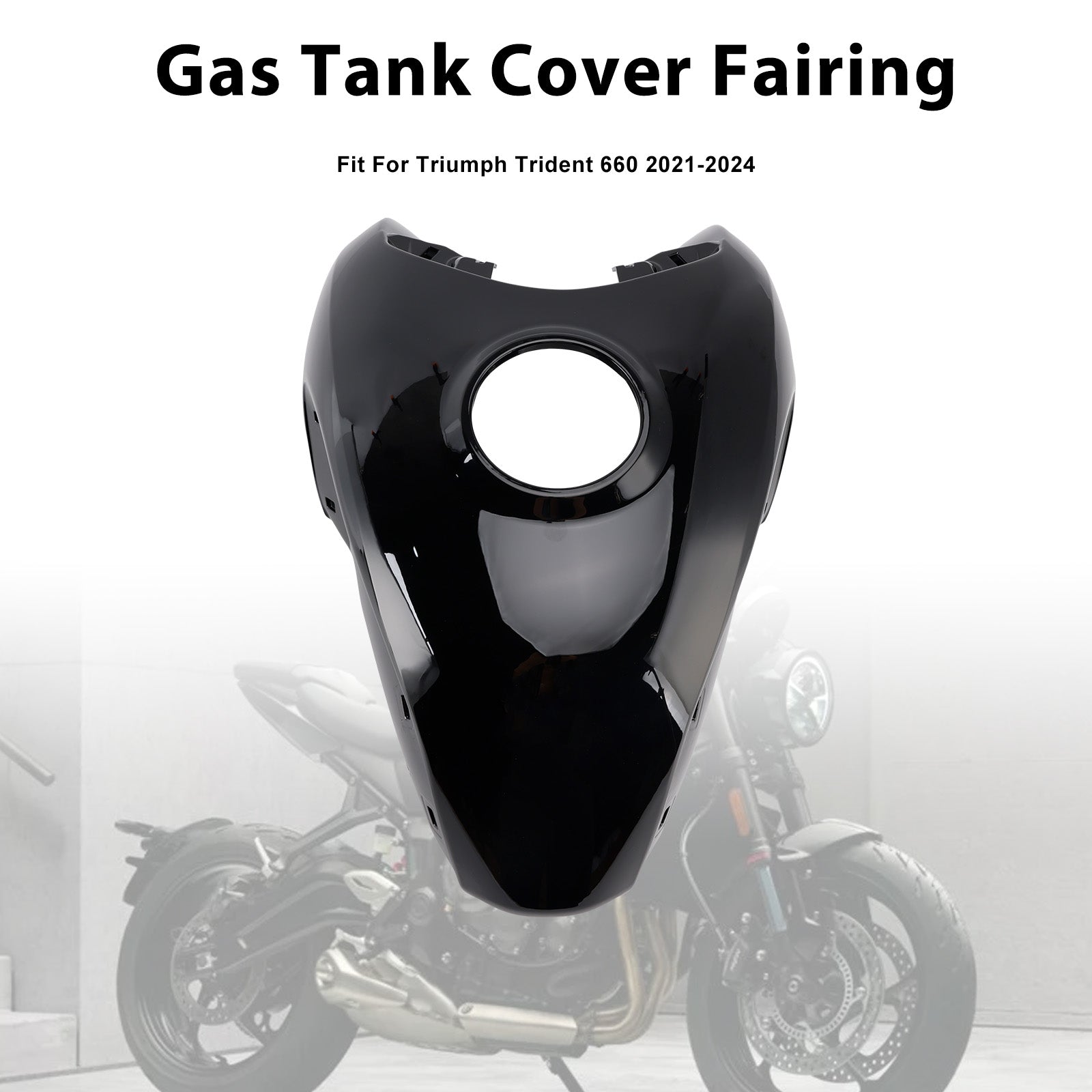 2021-2024 or Trident 660 Gas Tank Cover Fairing Protector F