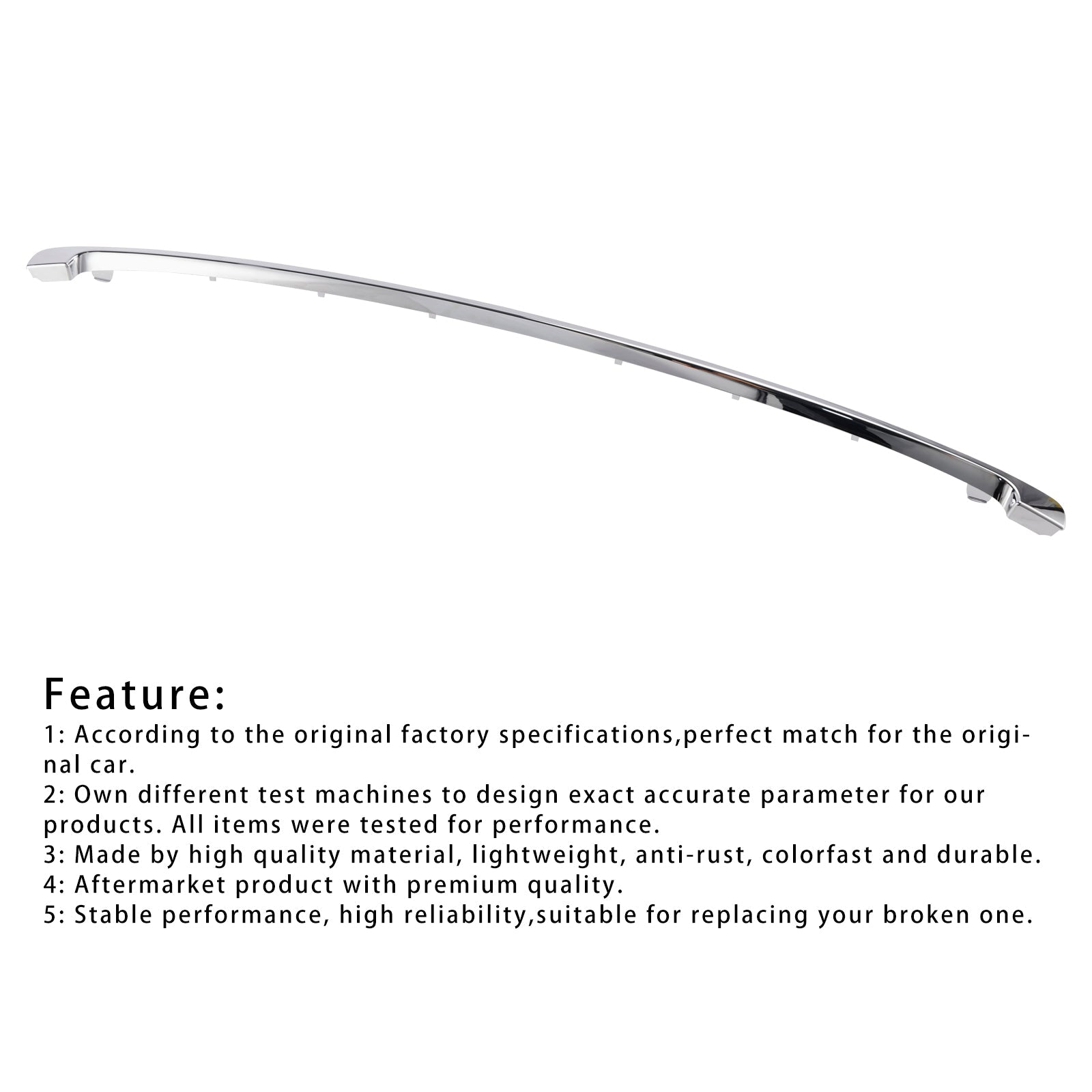 01/2011-04/2015 MINI Roadster R59 Front Lower Grille Trim 51117209904