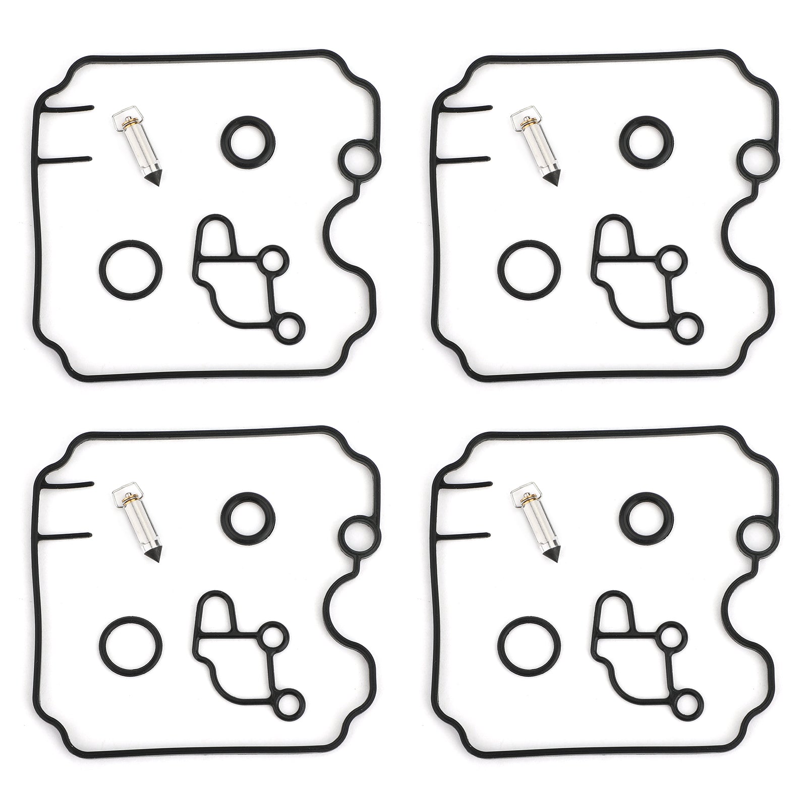 Carburetor Rebuild Repair Kit 4 Sets For Yamaha FZR 600 FZR-600 Carb 1989-1999 Generic