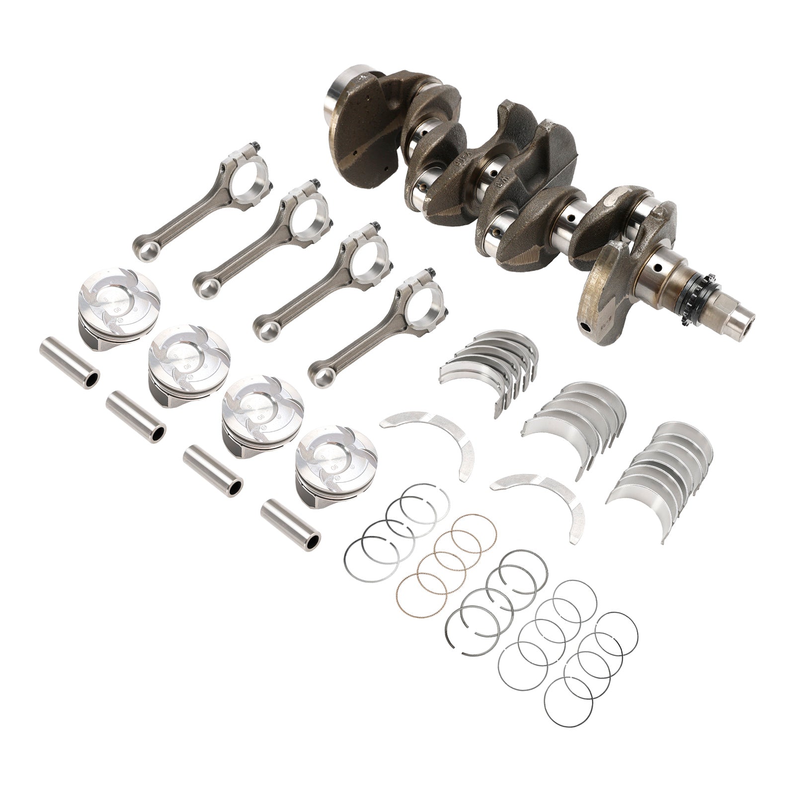 2016 Hyundai Veloster SE Hatchback 3-Door Crankshaft & Connecting Rod Piston Kit 23041-2B600