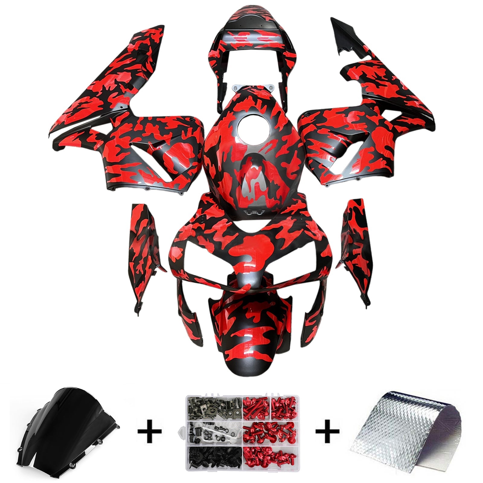 Injection Fairing Kit Bodywork Plastic ABS For Honda CBR600RR 2003-2004 F5