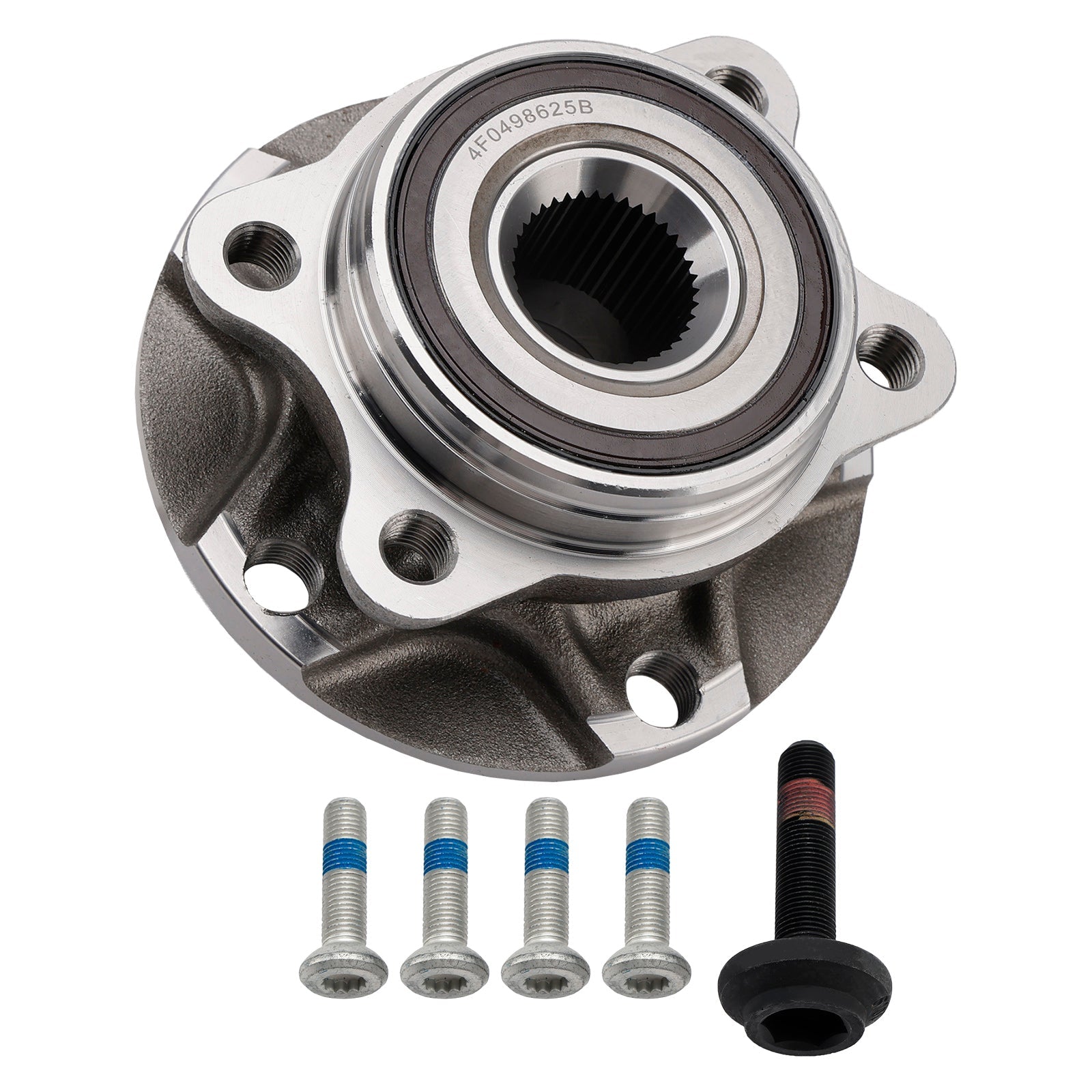 2005-2008 Audi A6 Quattro V8 4.2L Front Wheel Hub Bearing Assembly 4D0407613E