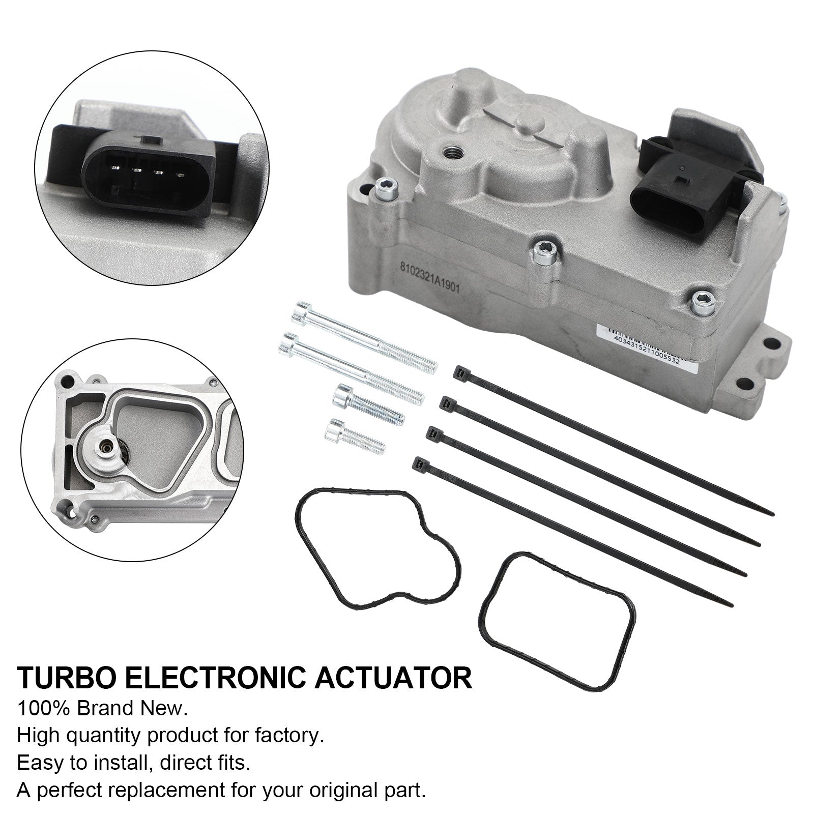 2013-2018 RAM 5500 6.7L Turbo I6 Diesel Turbo Electronic Actuator 68481772AA 5494878RX