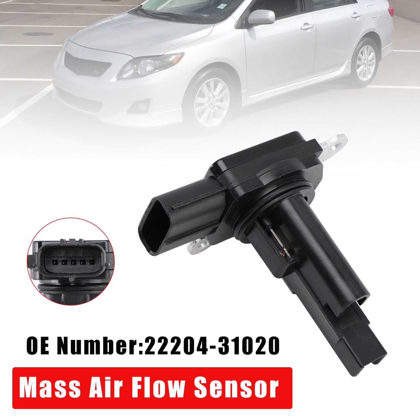 Mass Air Flow Sensor 22204-31020 For Toyota Highlander RAV4 Lexus ES350 09-12