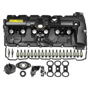 2009-2010 BMW X5 L6 3.0L DOHC Diesel Valve Cover w/ Gasket Bolts 11127552281 URO011833