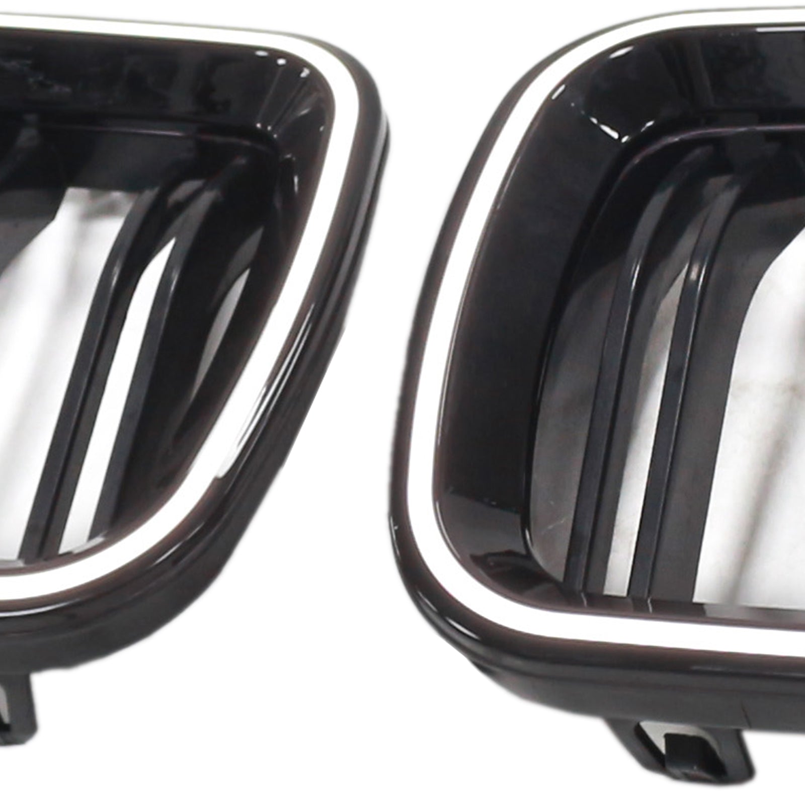 Kidney Bumper Grill Grille Fit BMW 5 Series F10 F11 2010-2016 Gloss Black 51137203649 51137203203