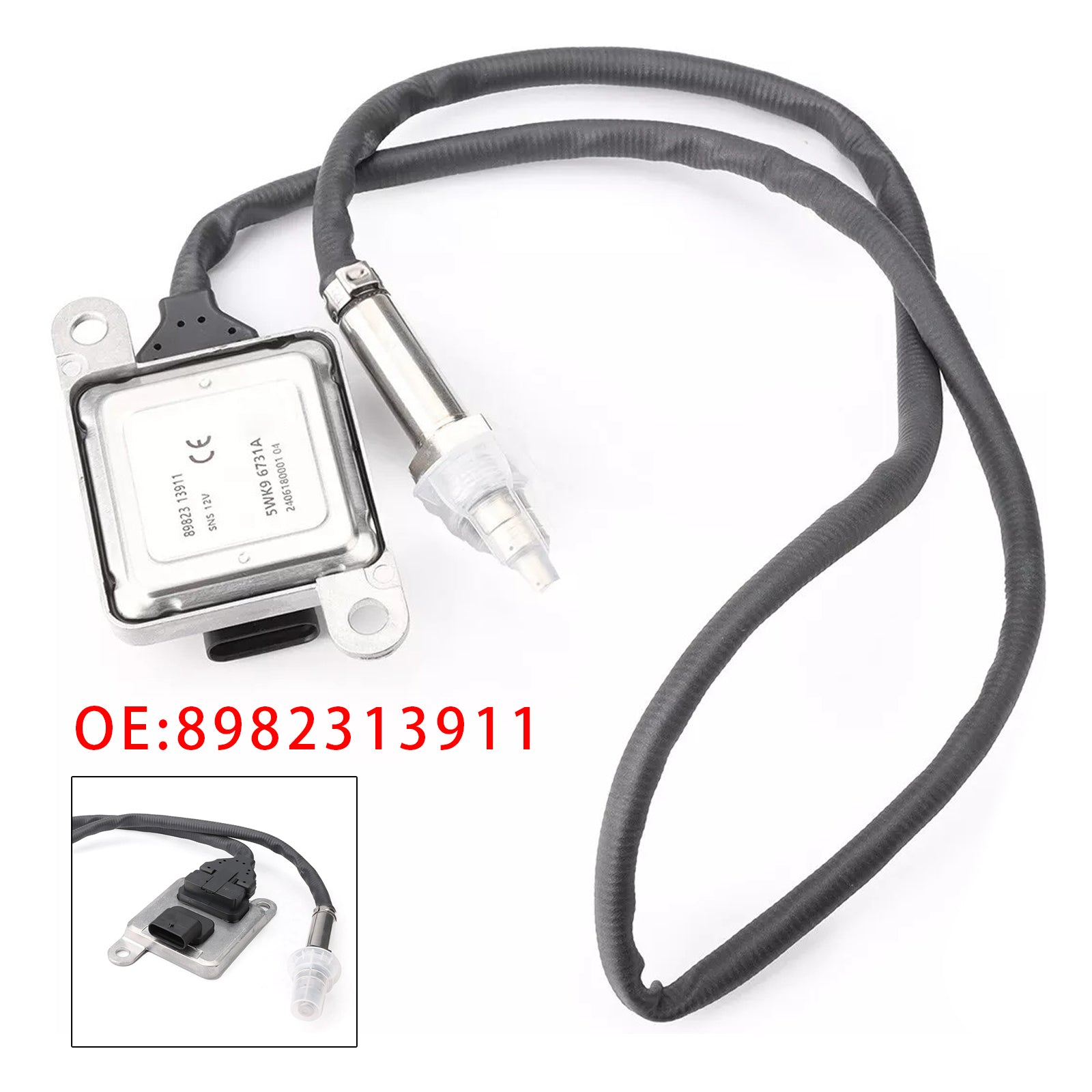 2010-2013 NRR Diesel 4HK1 5.2L Nox Nitrogen Oxygen Sensor 8982313911 8982313912 5WK96731A