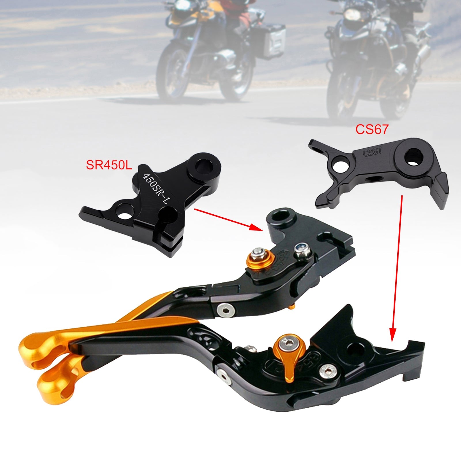 Adjustable Clutch Brake Lever fit for VOGE DS900X 900DSX 2024-2026