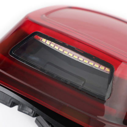 Touring Softail Dyna Sportster 99-Up Generic LED Tail Lights License Plate Light For