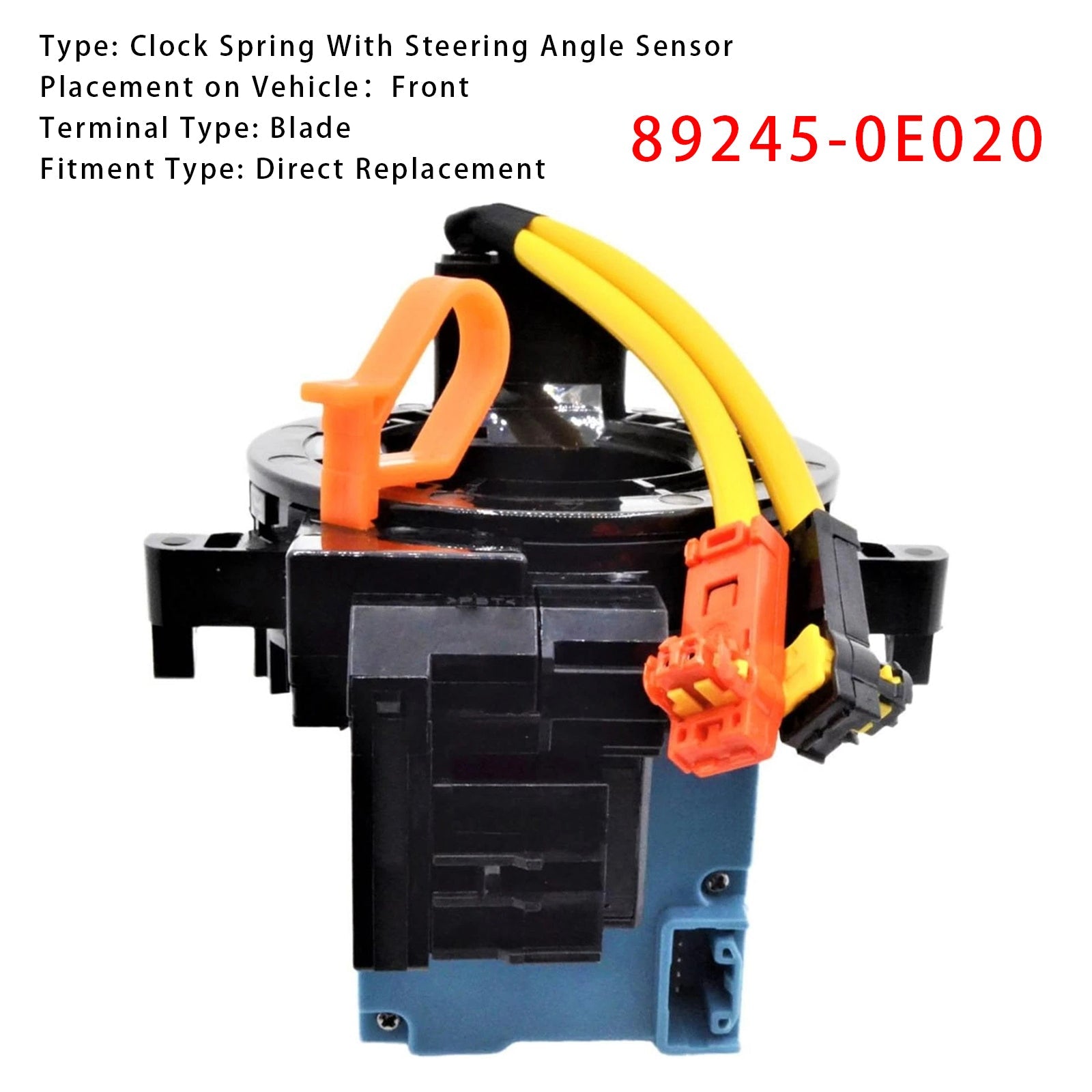 2011-2018 Toyota Sienna Clock Spring With Steering Angle Sensor 89245-0E020
