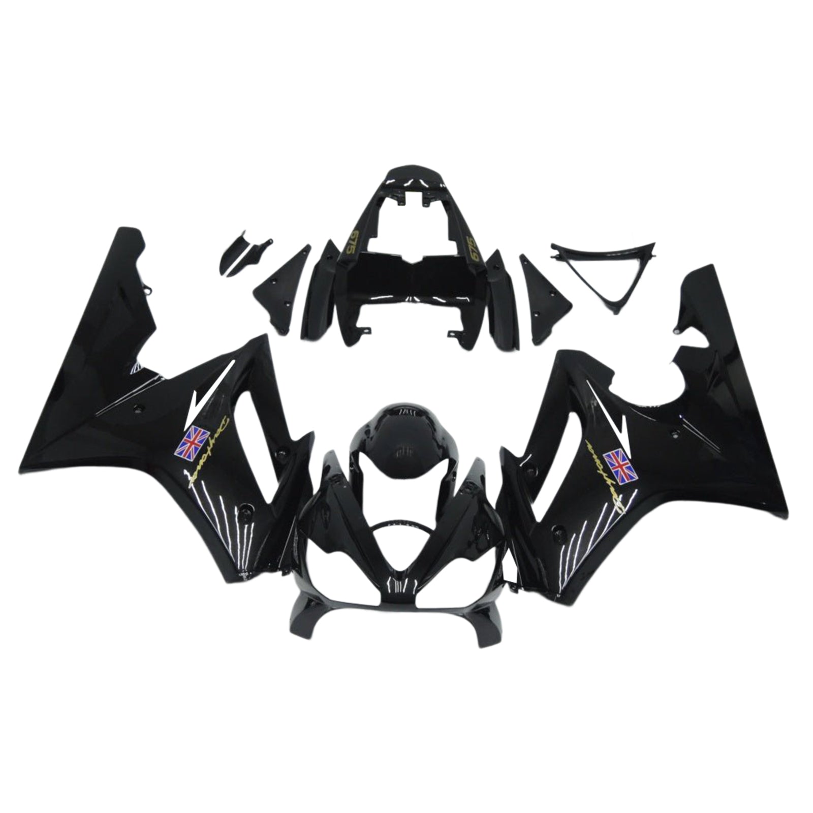 2006-2008 Triumph Daytona 675 Fairing Kit Bodywork Plastic ABS