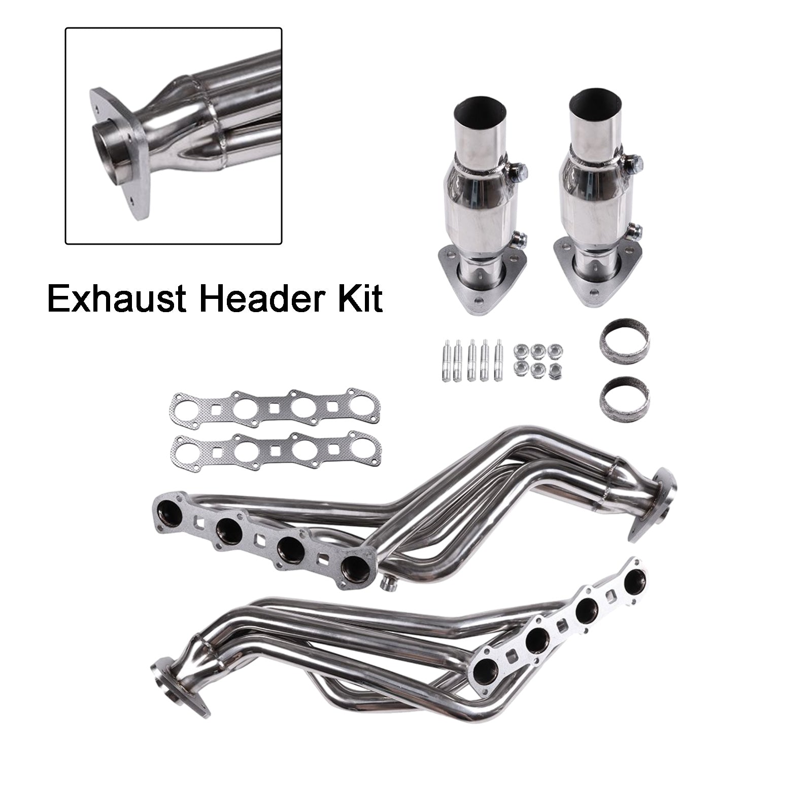 Exhaust Manifold Racing Header Fit Ford F-150 1999-2003 Fit Ford F-150 2004