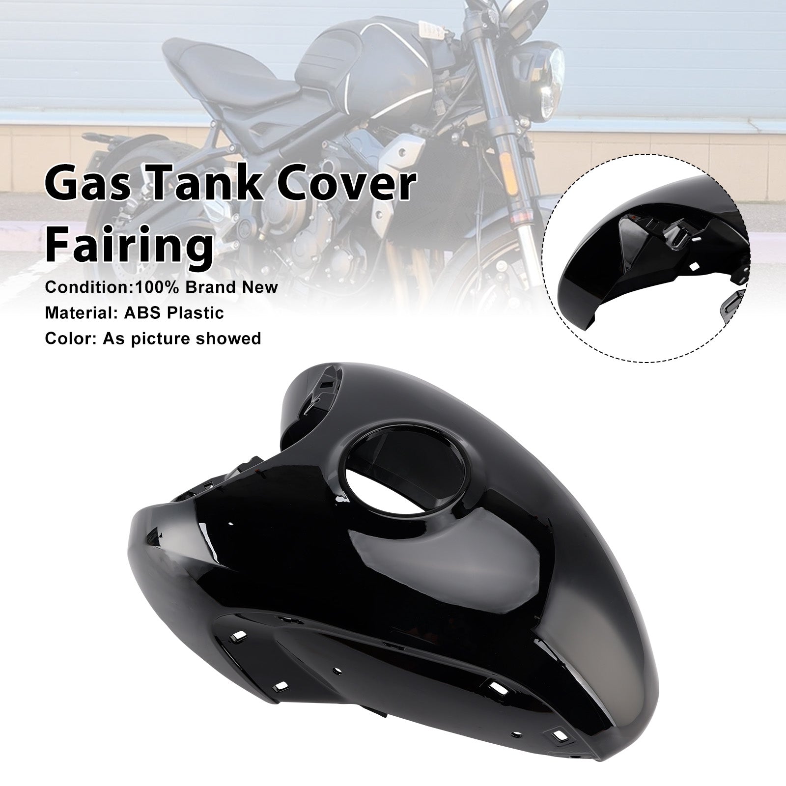 2021-2024 or Trident 660 Gas Tank Cover Fairing Protector F