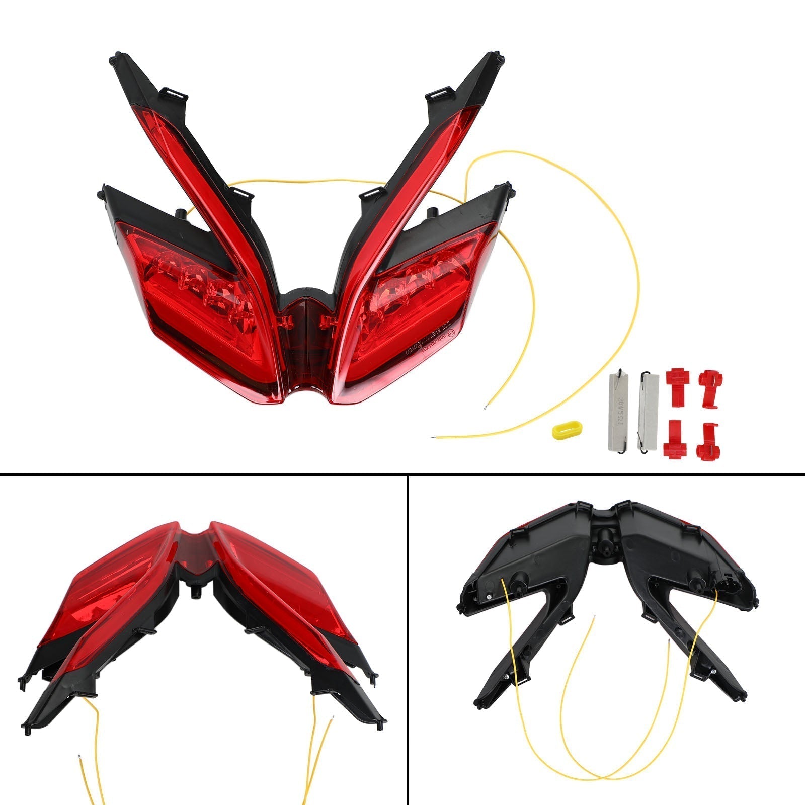 LED Integrated Tail Light Turn Signals For Ducati 959 899 1299 1199 Panigale Black