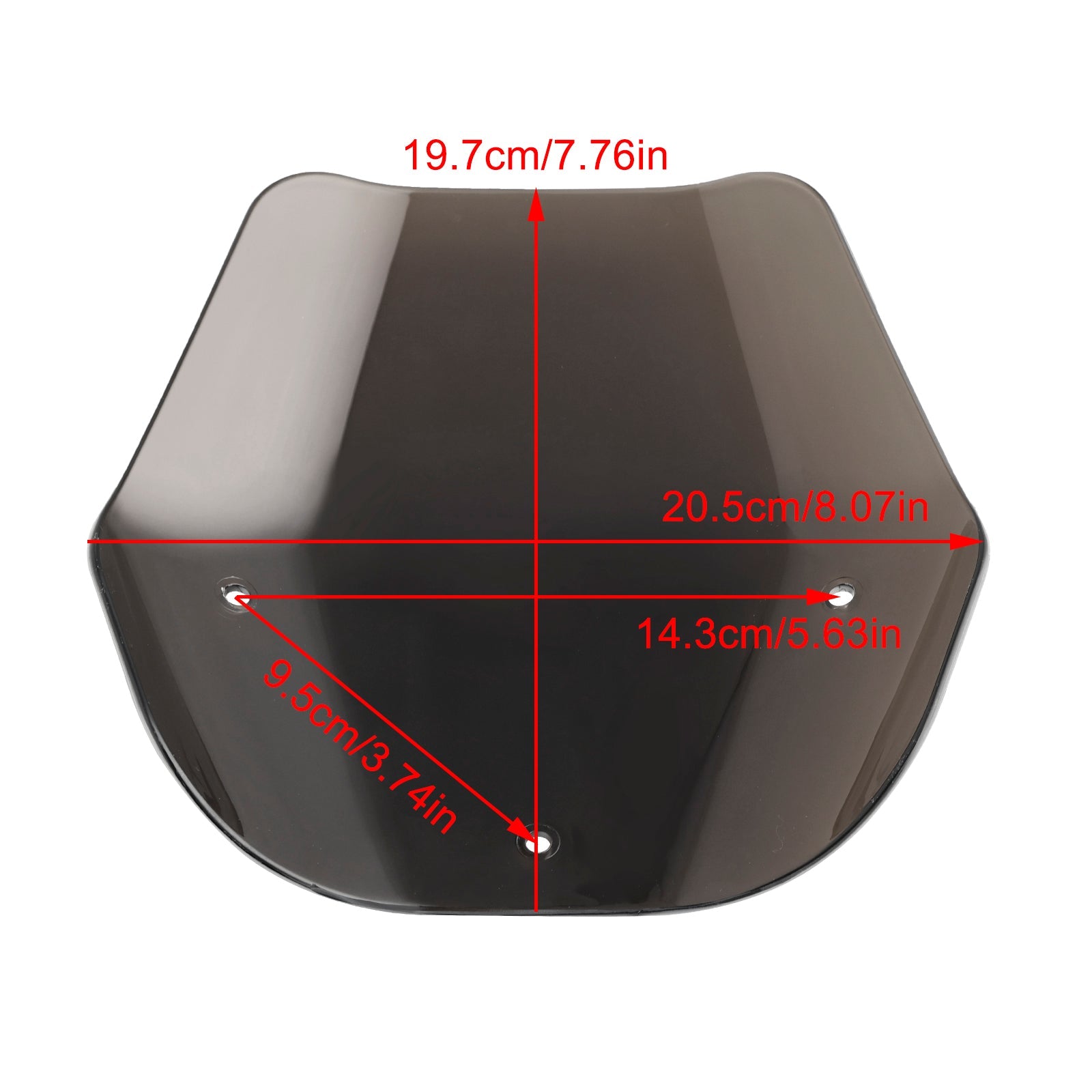 2023-2024 Suzuki GSX-8S Windshield WindScreen