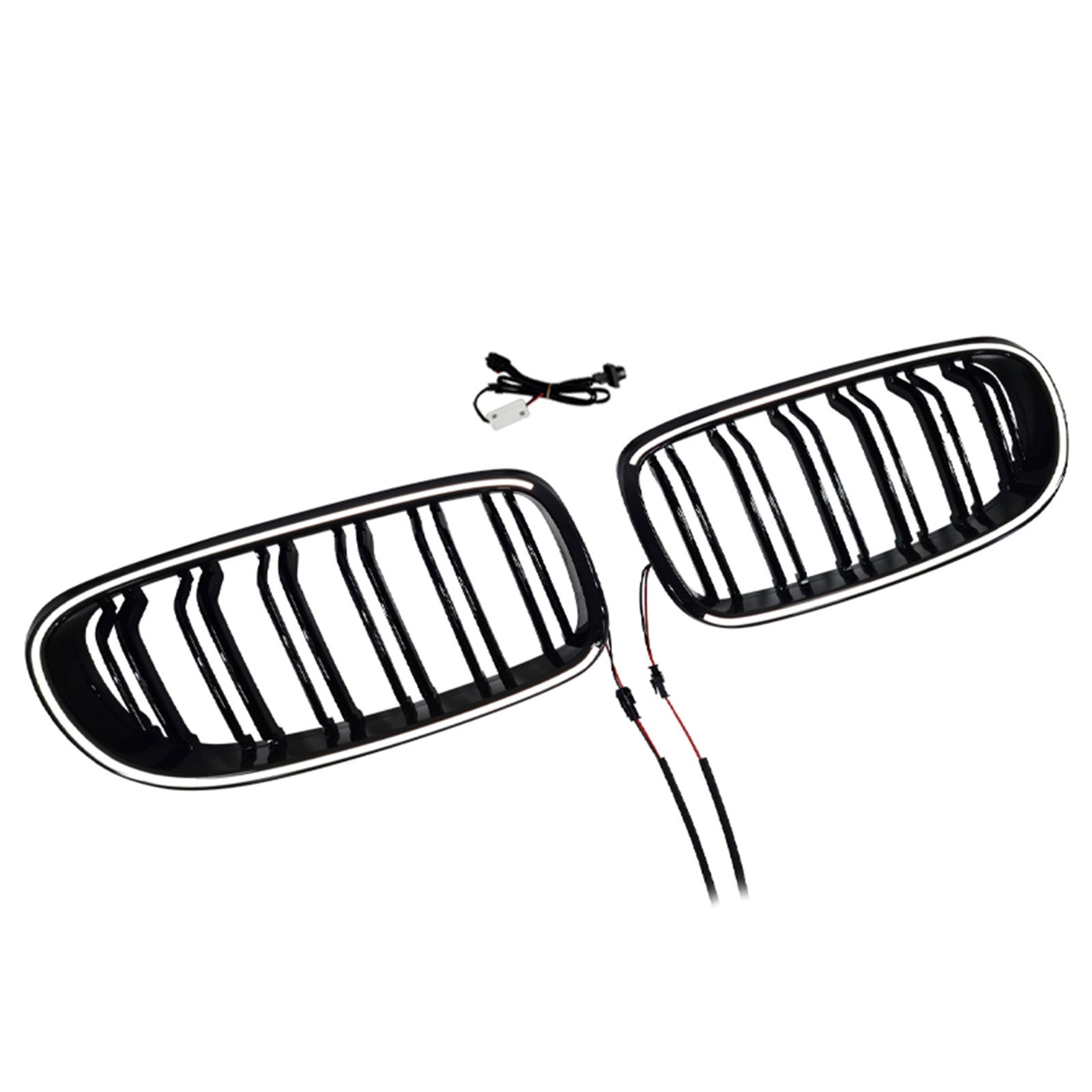 2009-2011 Fit BMW 3 Series E90/E91 LCI Double Rib Front Kidney Grill Grille